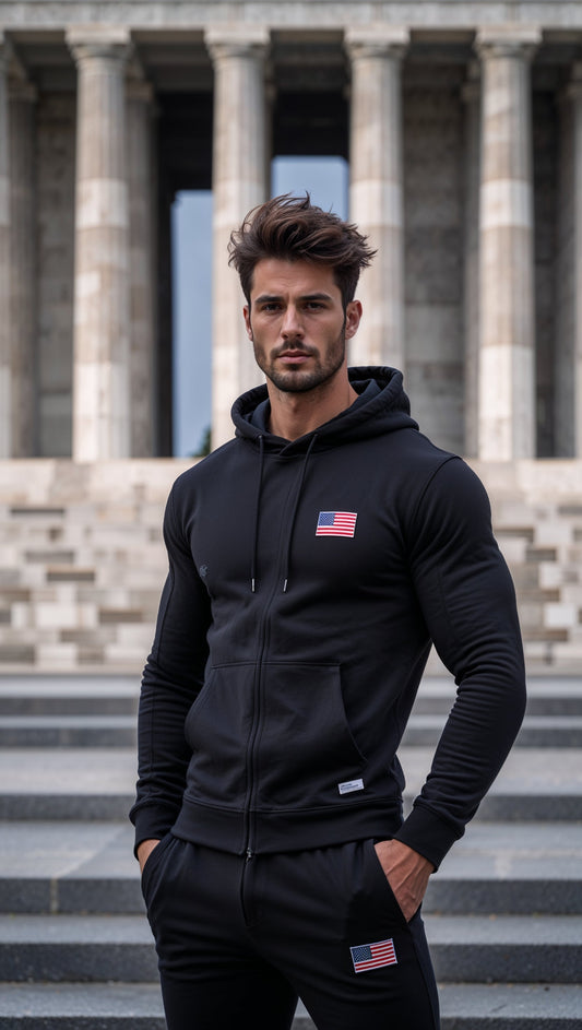 Shop Men's Black Graphic Hoodies & Sweatshirts: Trendy Graphic Hoodies for Streetwear