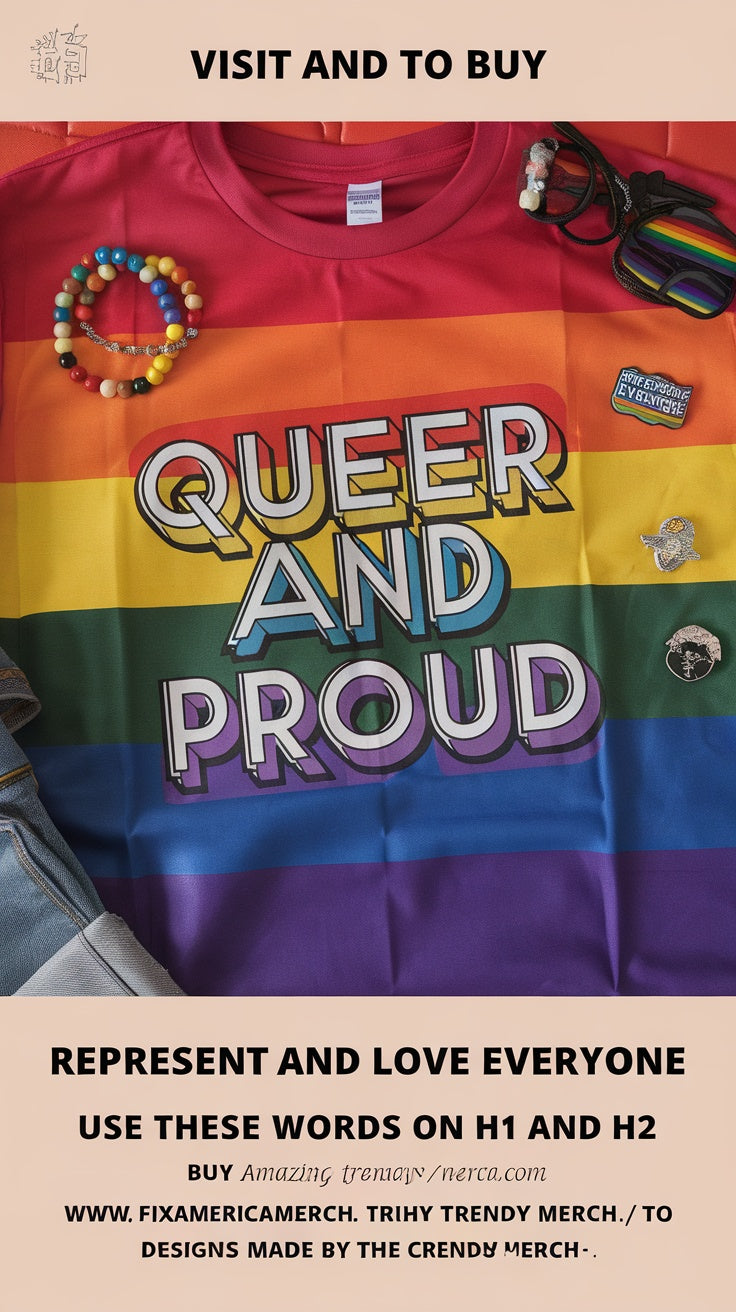 Express Yourself: The Ultimate Guide to Pride T-Shirts & Rainbow Apparel to Celebrate Love Pride T Shirts