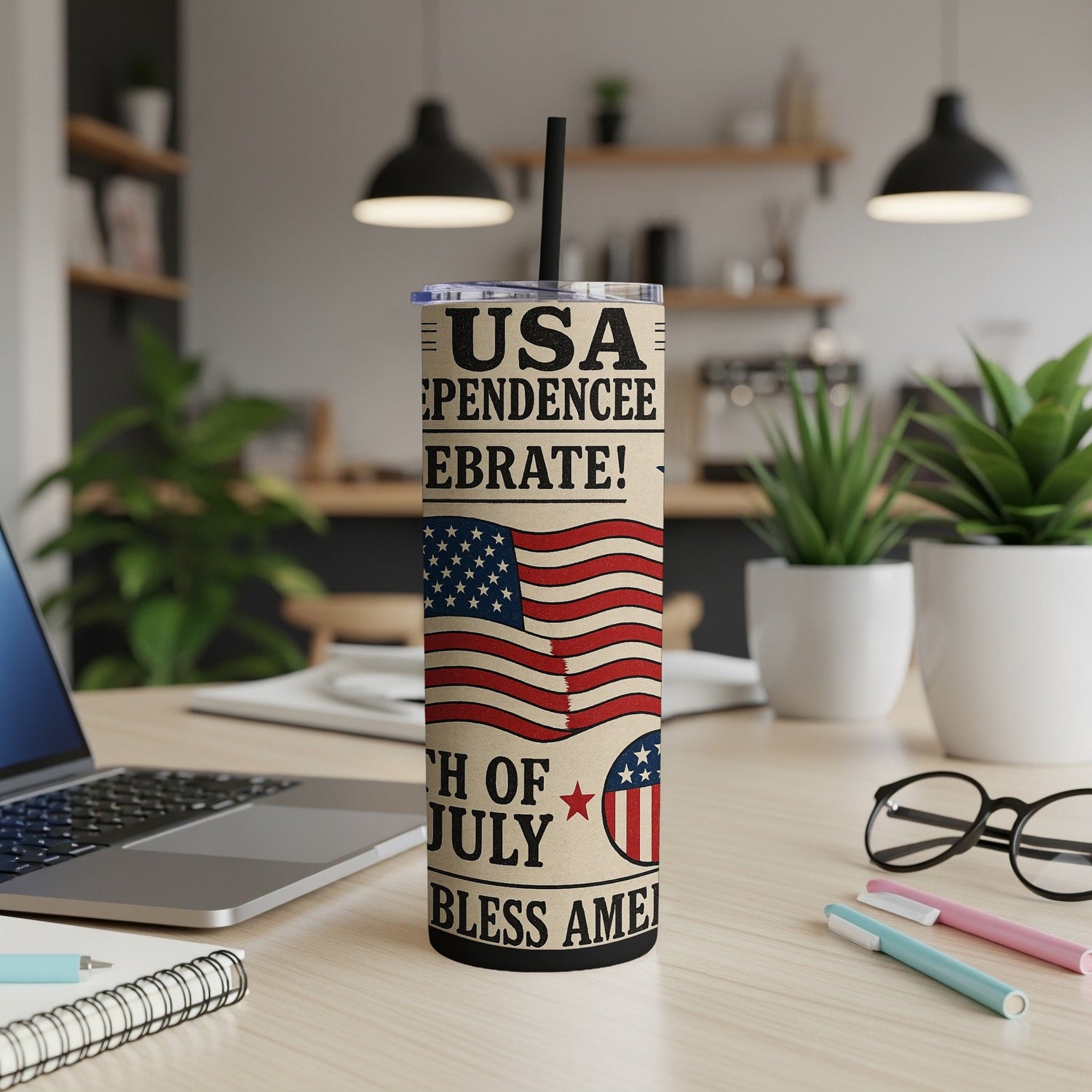 Fourth 4th of July Tumblers