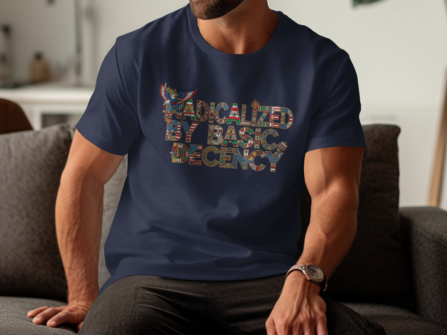 Radicalized By Basic Decency T-shirt product