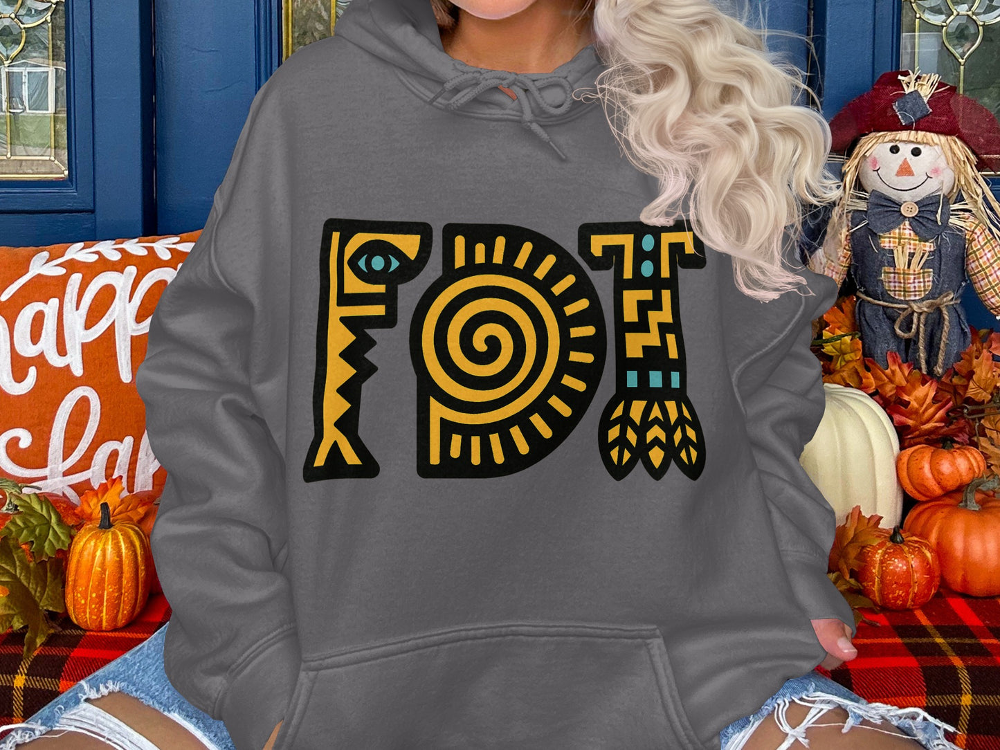 Unique Graphic Hoodie with Artistic Design product type