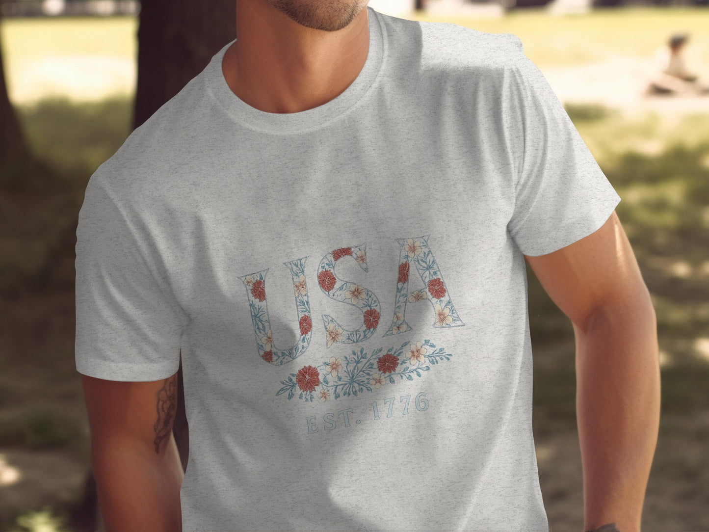 USA EST 1776 Graphic Tee Shirt patriotic product