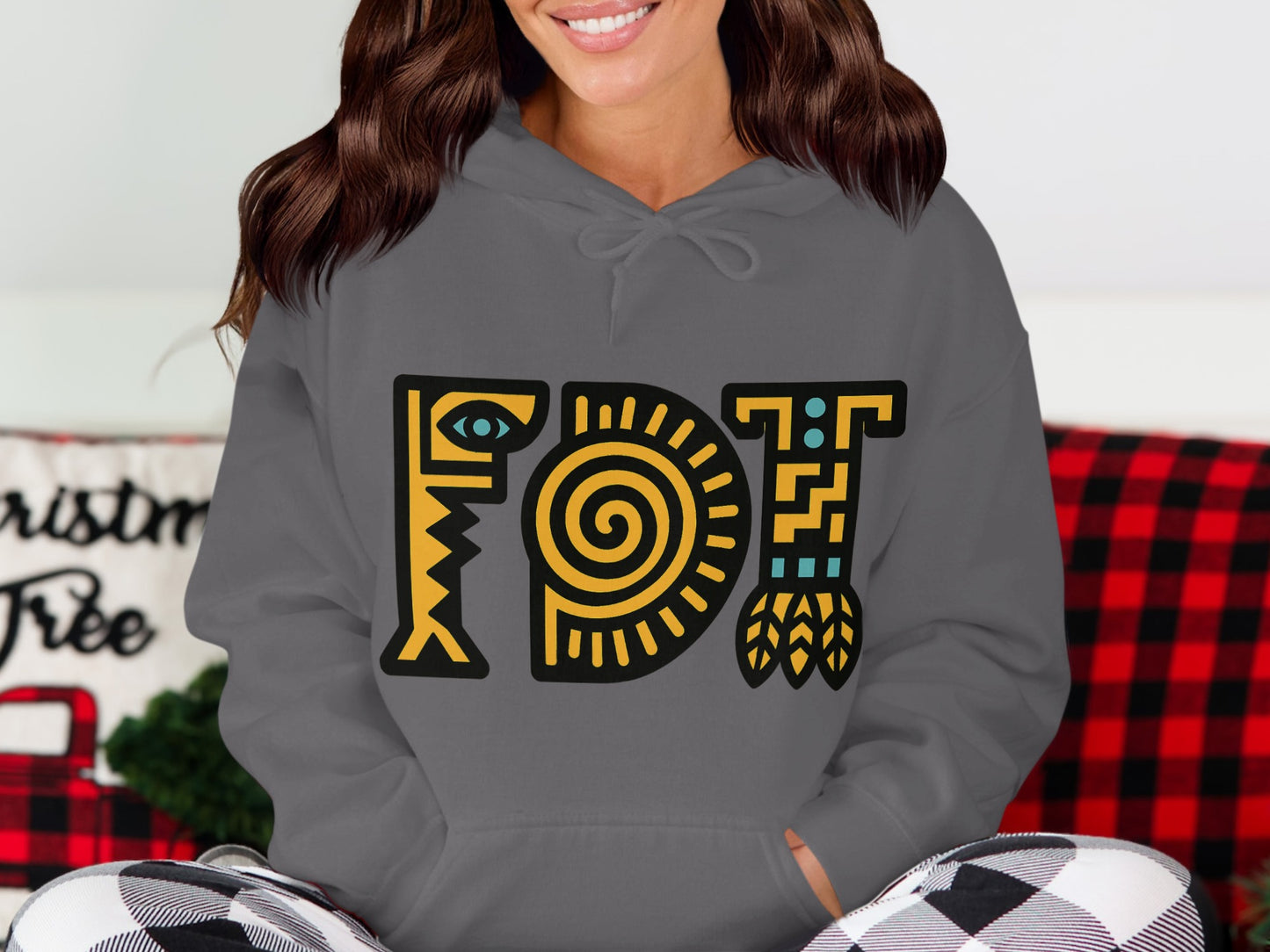 Unique Artistic Design Hoodie Comfortable Product