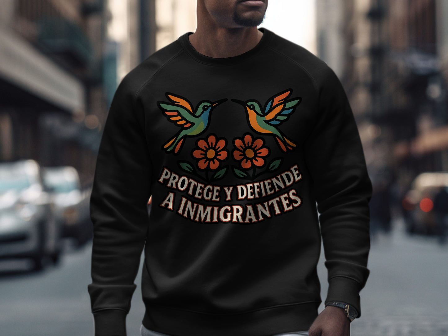 Protege y Defiende a Inmigrantes Graphic Sweatshirt product