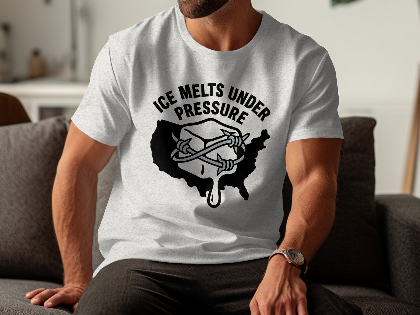 Ice Melts Under Pressure Graphic T-Shirt product