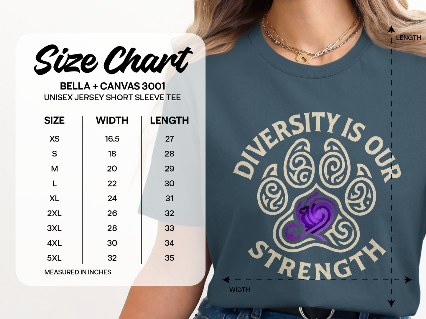 Diversity Is Our Strength Short Sleeve Tee