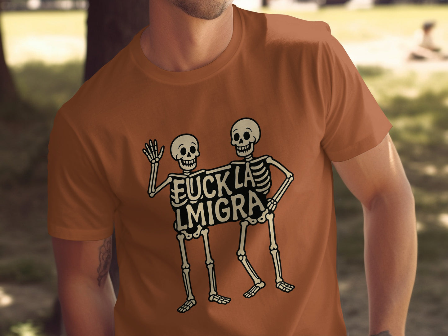 Skeletal Design Statement T-Shirt product type
