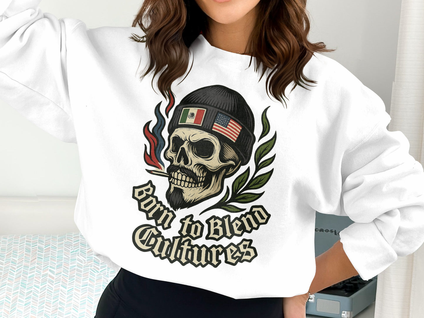 Born to Blend Cultures Graphic Sweatshirt product type