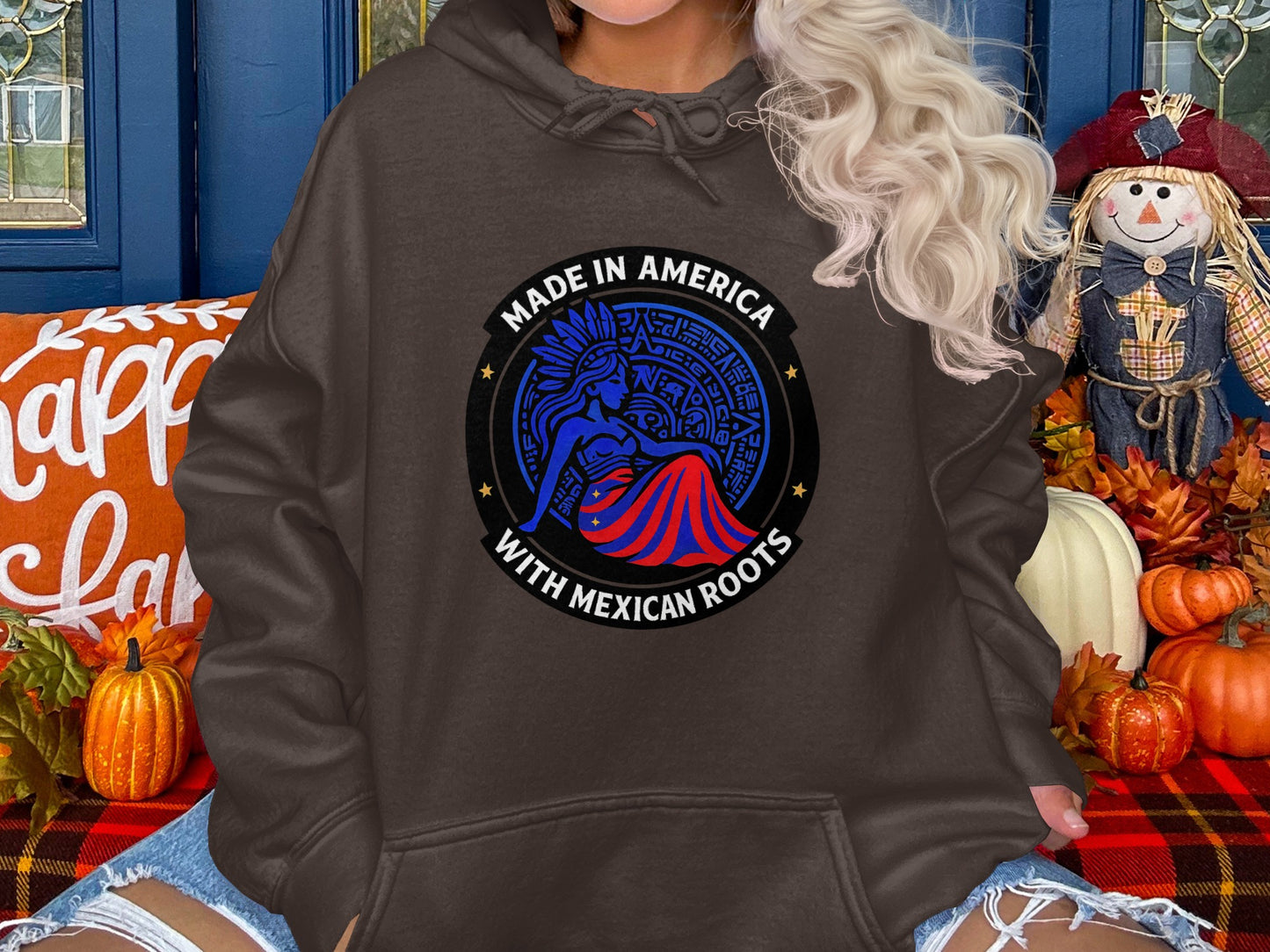 Made in America with Mexican Roots women's hoodie product