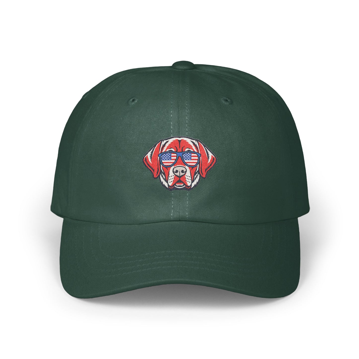 Cool Dog with Sunglasses Embroidered Cap product