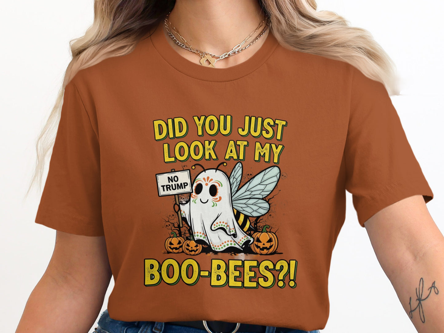 Did You Just Look At My Boo-Bees Halloween T-Shirt Product