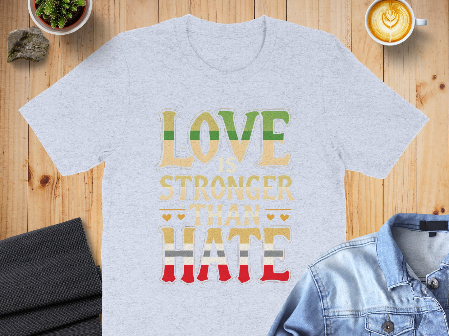 Love is Stronger Than Hate Graphic Tee product