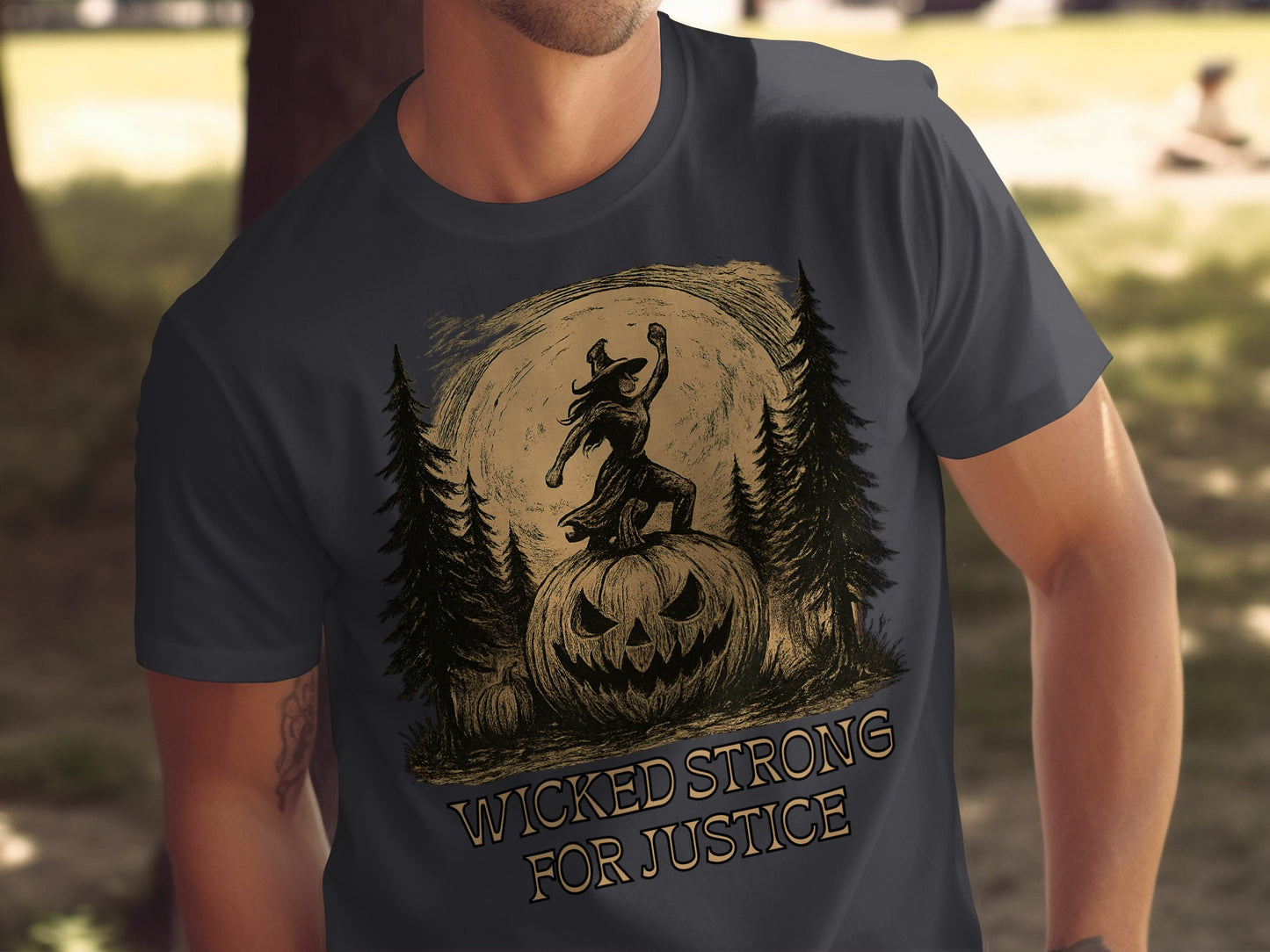Wicked Strong For Justice Halloween T-Shirt product type