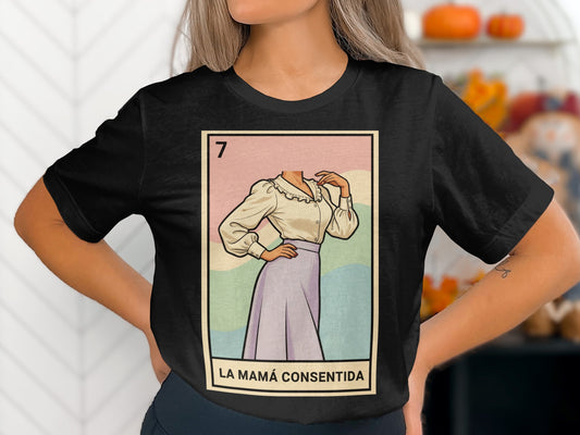 La Mamá Consentida Graphic Black T-Shirt product