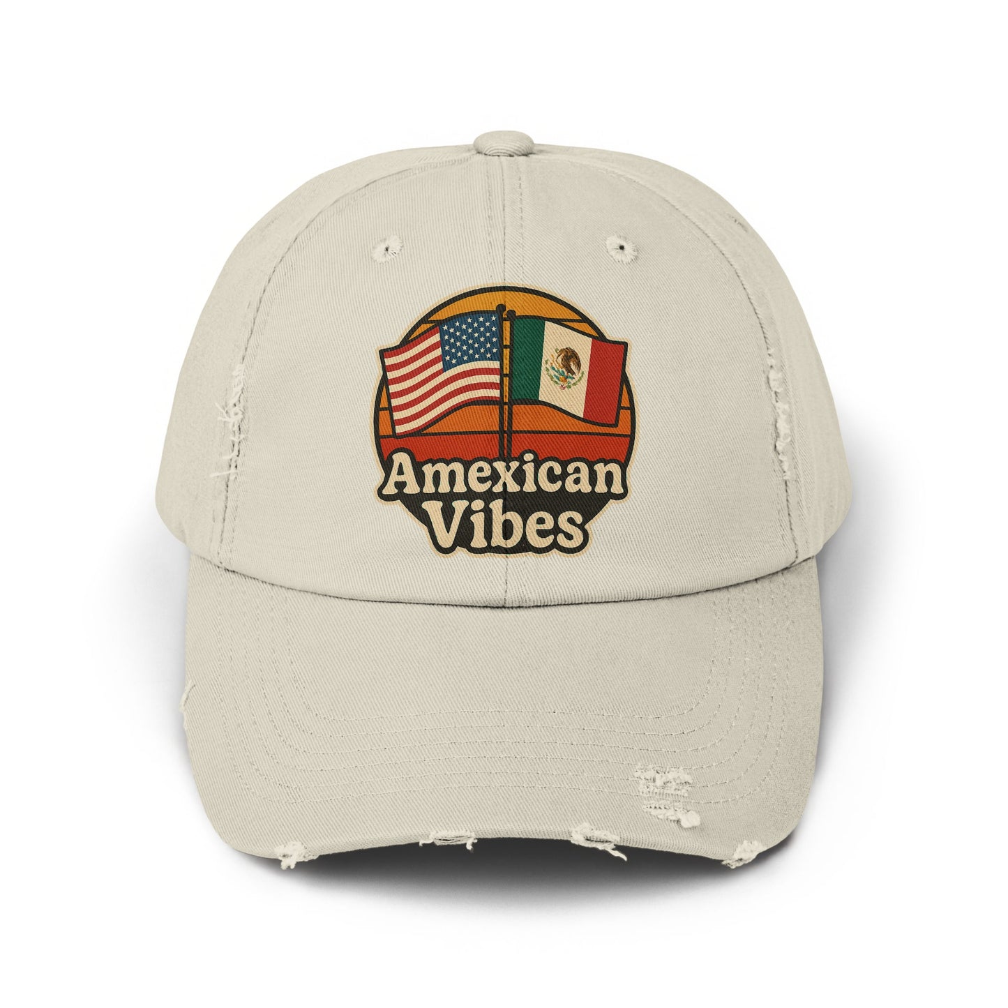 Amercian and Mexican Vibes Patch Hat product