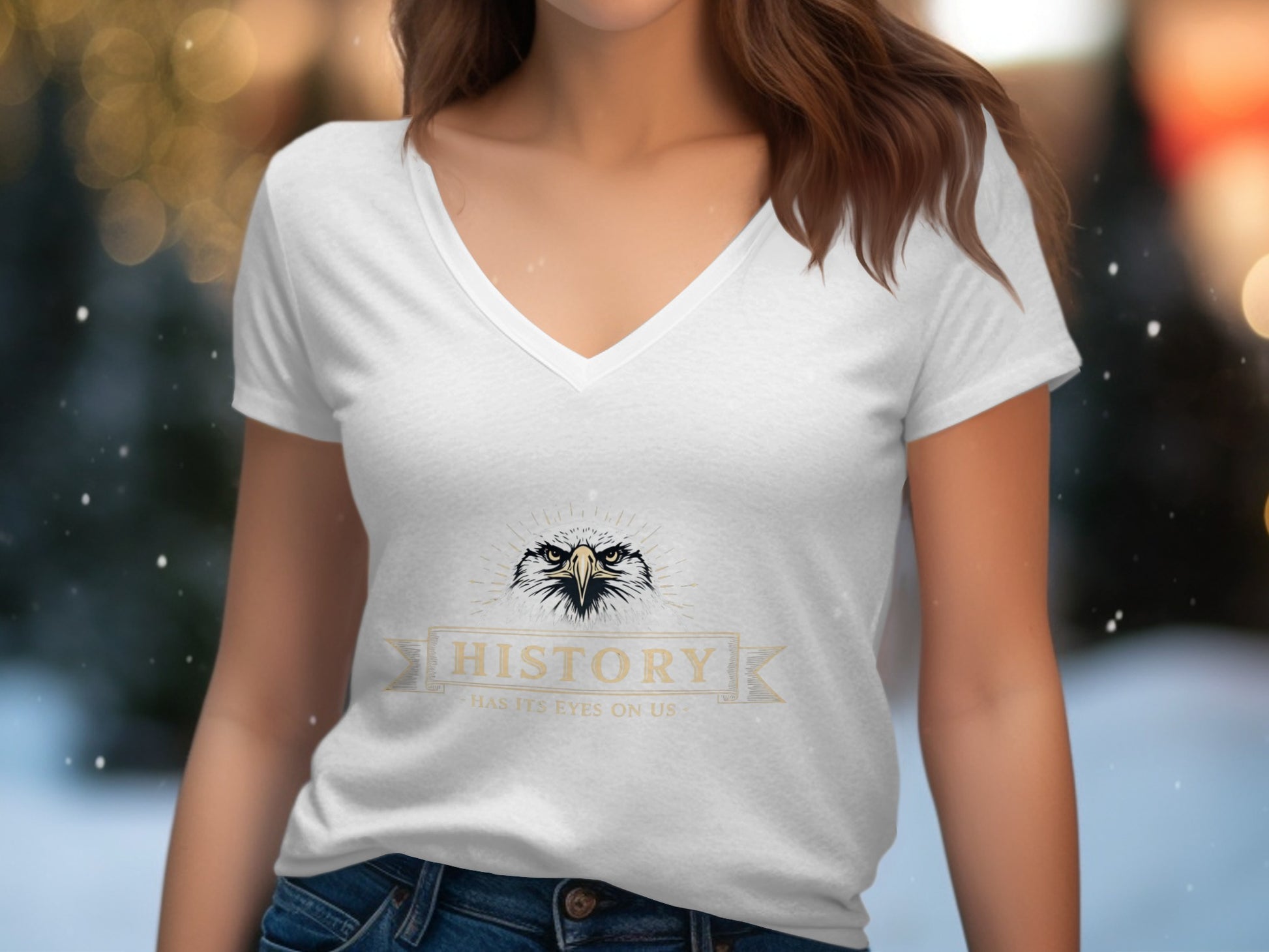 History Has Its Eyes On Us Quote T-Shirt product