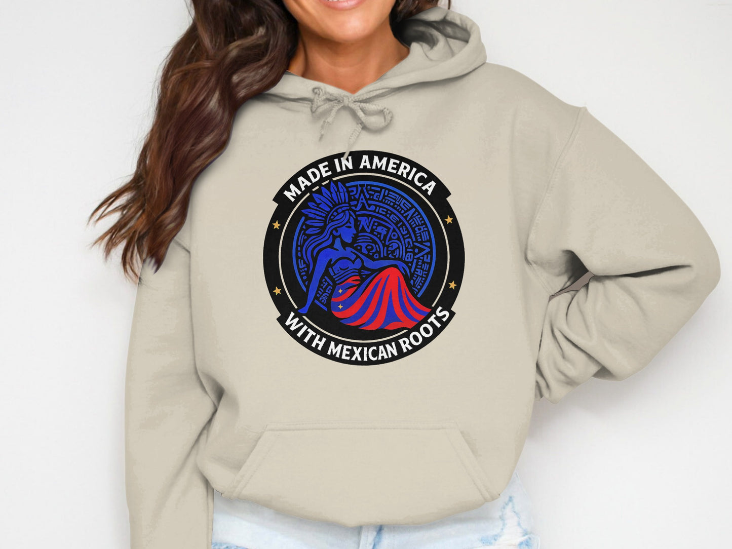 Made in America with Mexican Roots Hoodie product