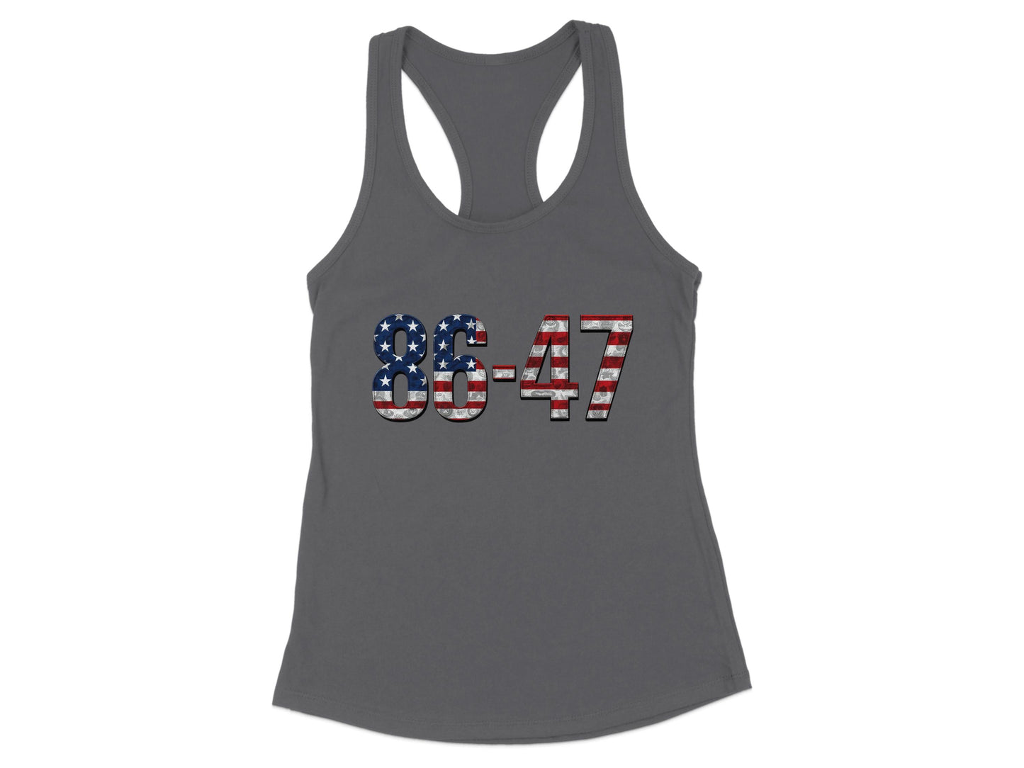 Patriotic Number Design Women's Tank Top Shirt Product