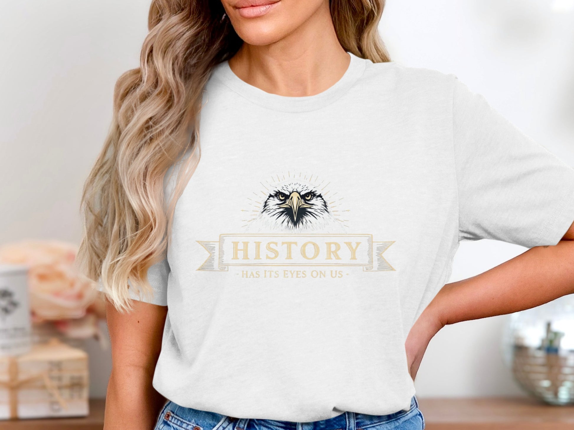 History Has Its Eyes On Us Eagle T-Shirt product type