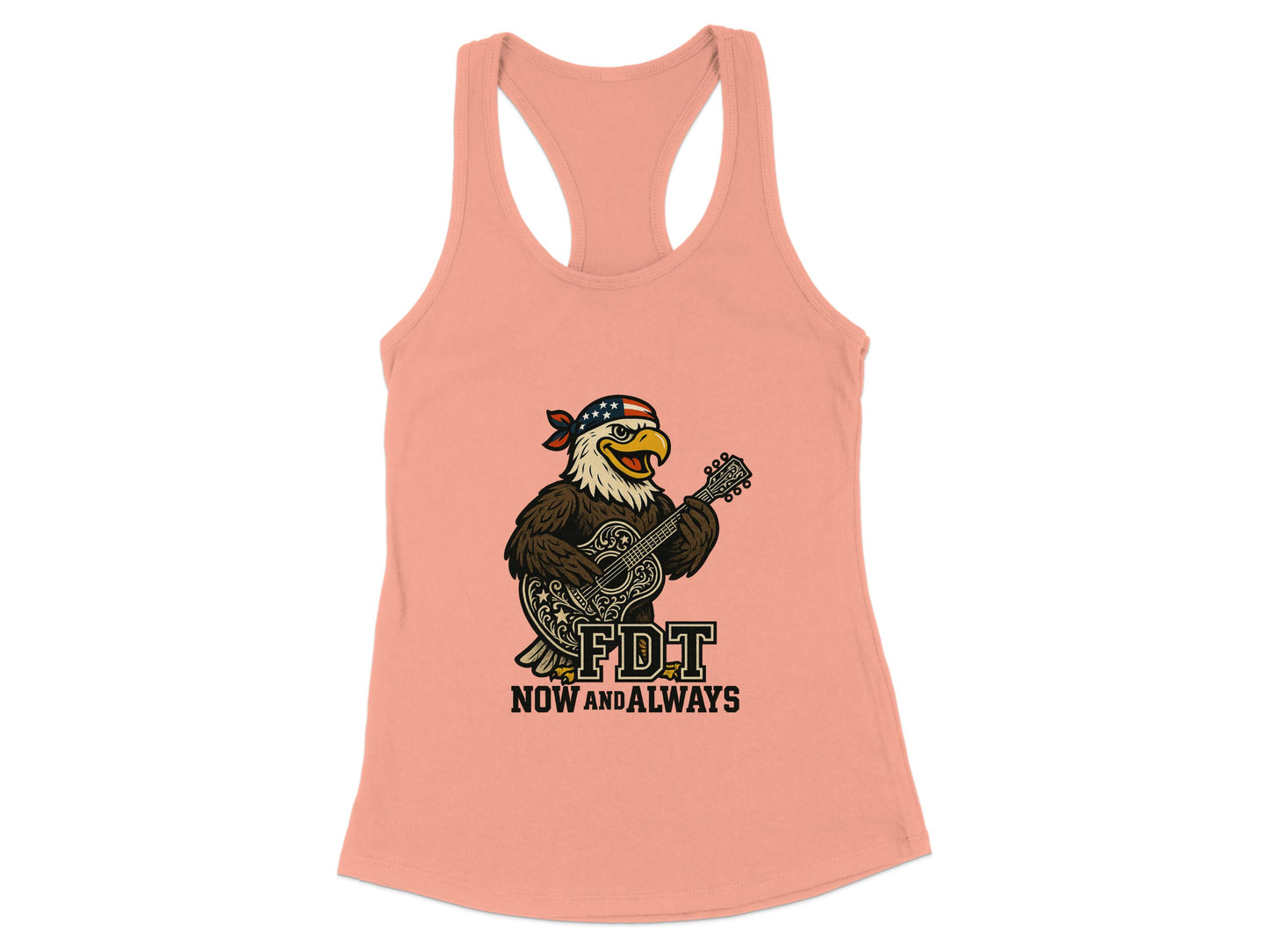 FDT Now and Always Graphic Racerback Tank Top product type