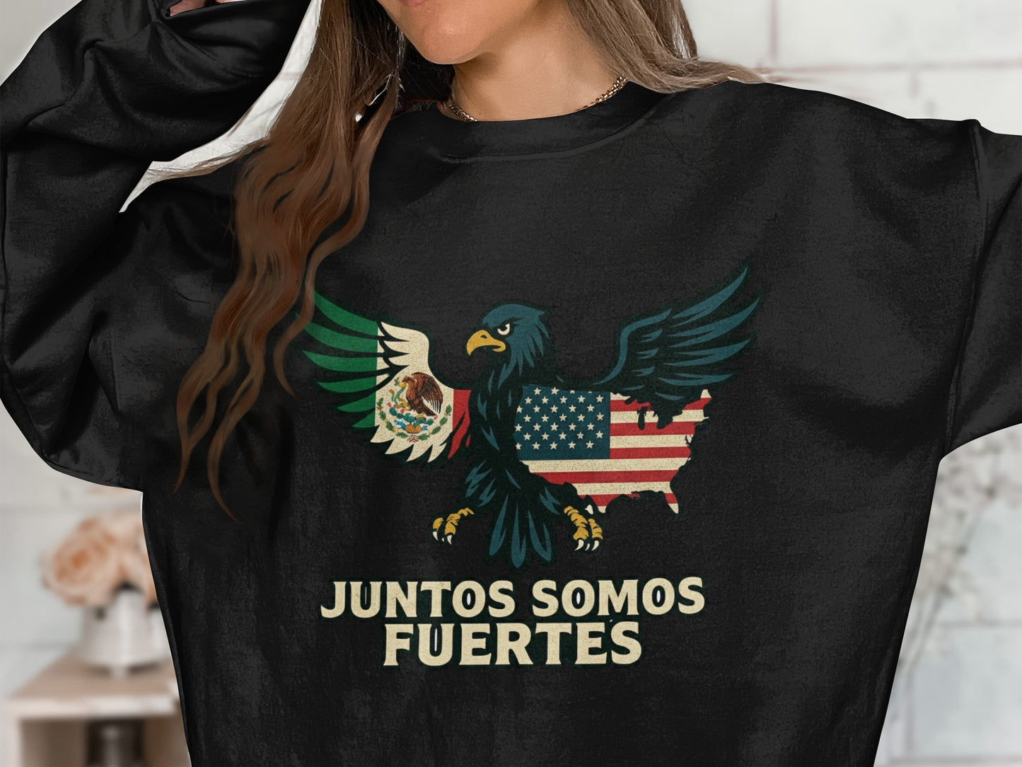 Juntos Somos Fuertes Graphic Sweatshirt product type