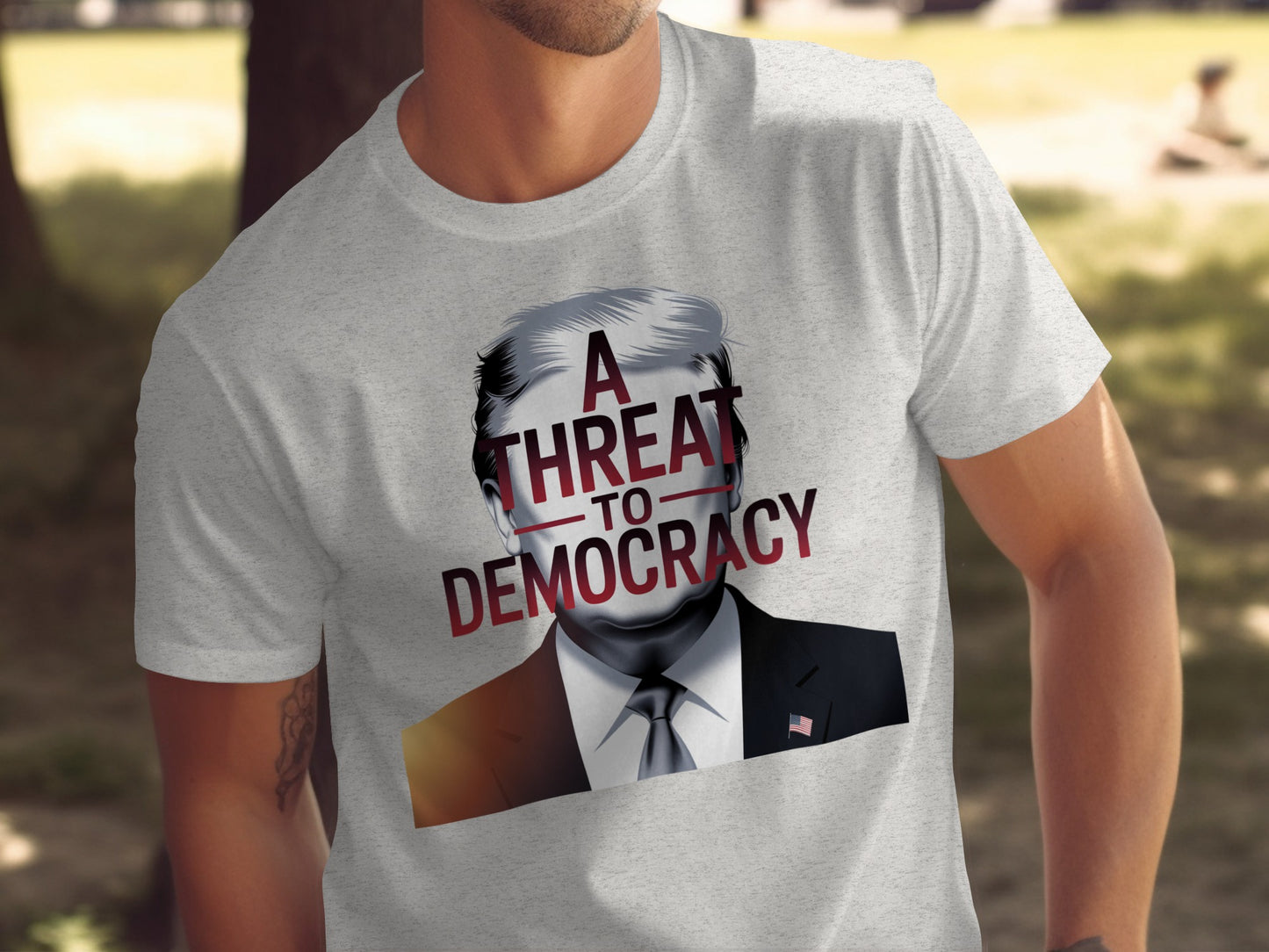 A Threat to Democracy Graphic Tee Shirt product