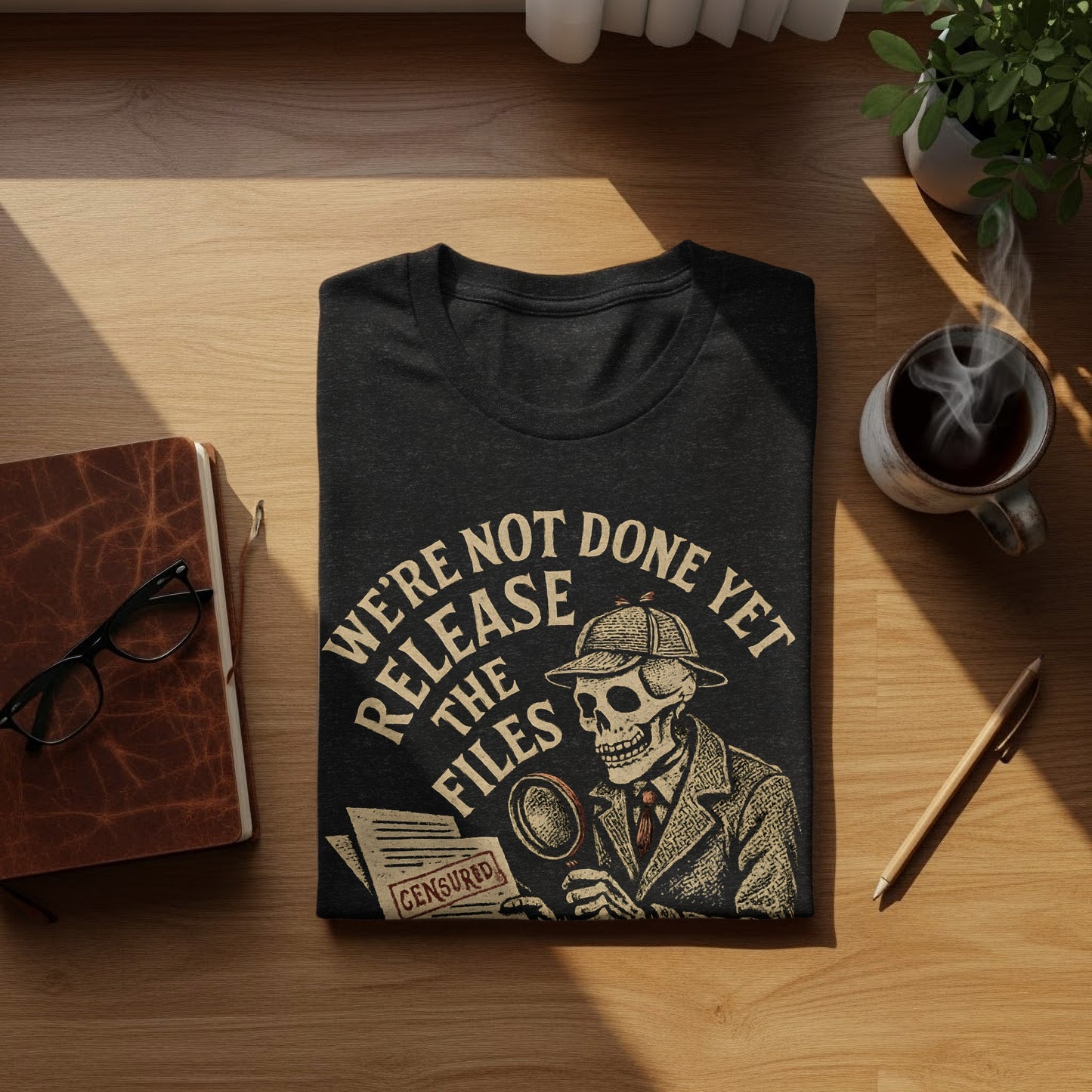 We're Not Done Yet Release the Files Shirt product