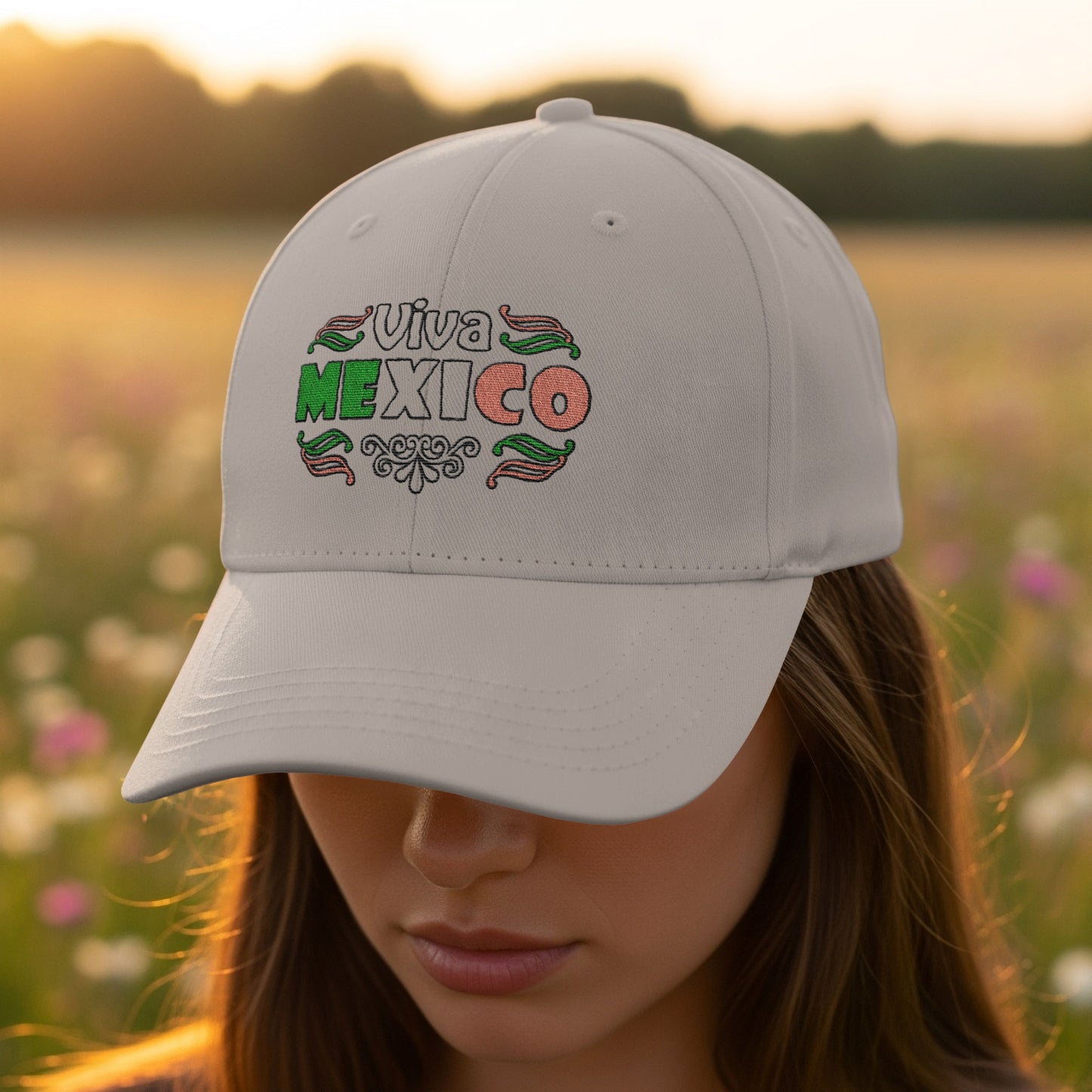 Viva Mexico Embroidered Baseball Cap product
