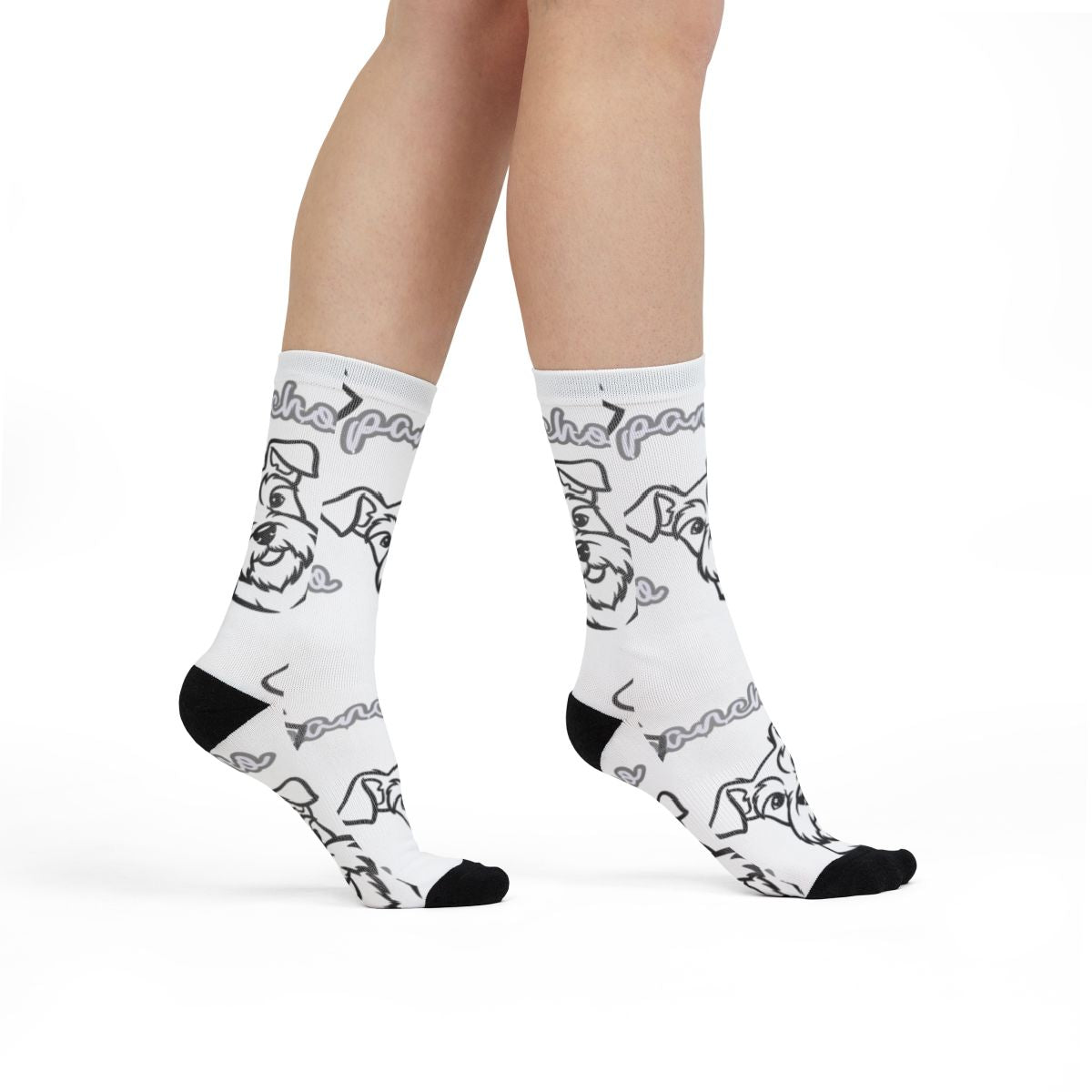 Paws and Puppies Patterned Knee-High Socks Product