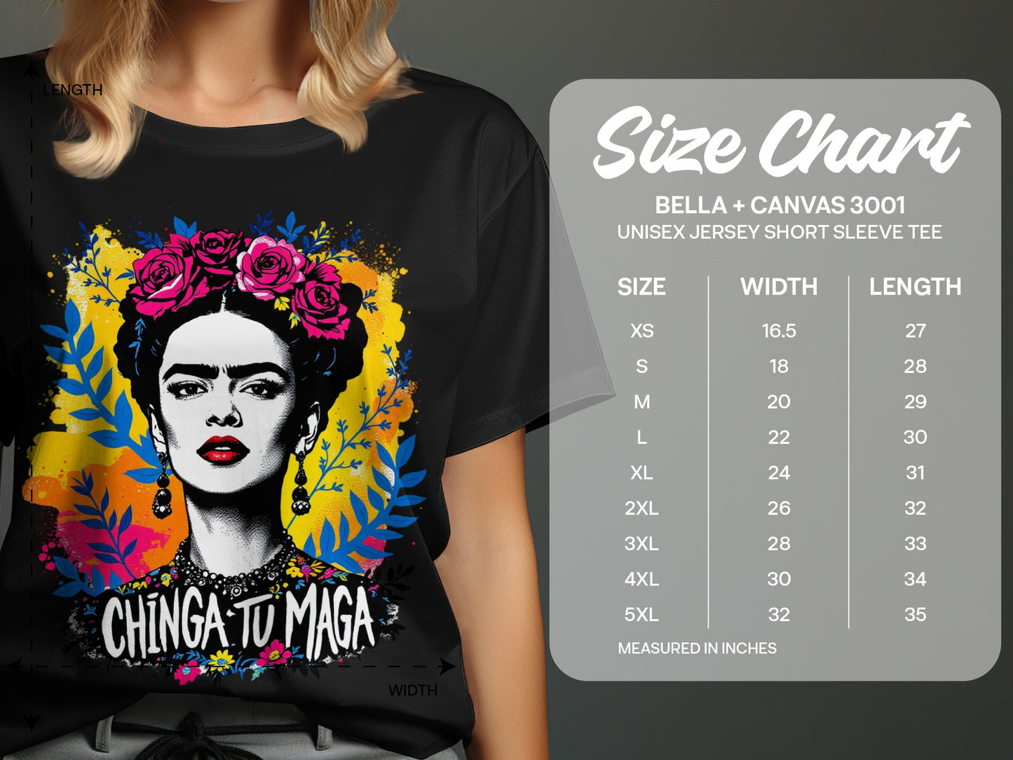 Colorful Chinga Tu Maga Unisex Short Sleeve Tee product type