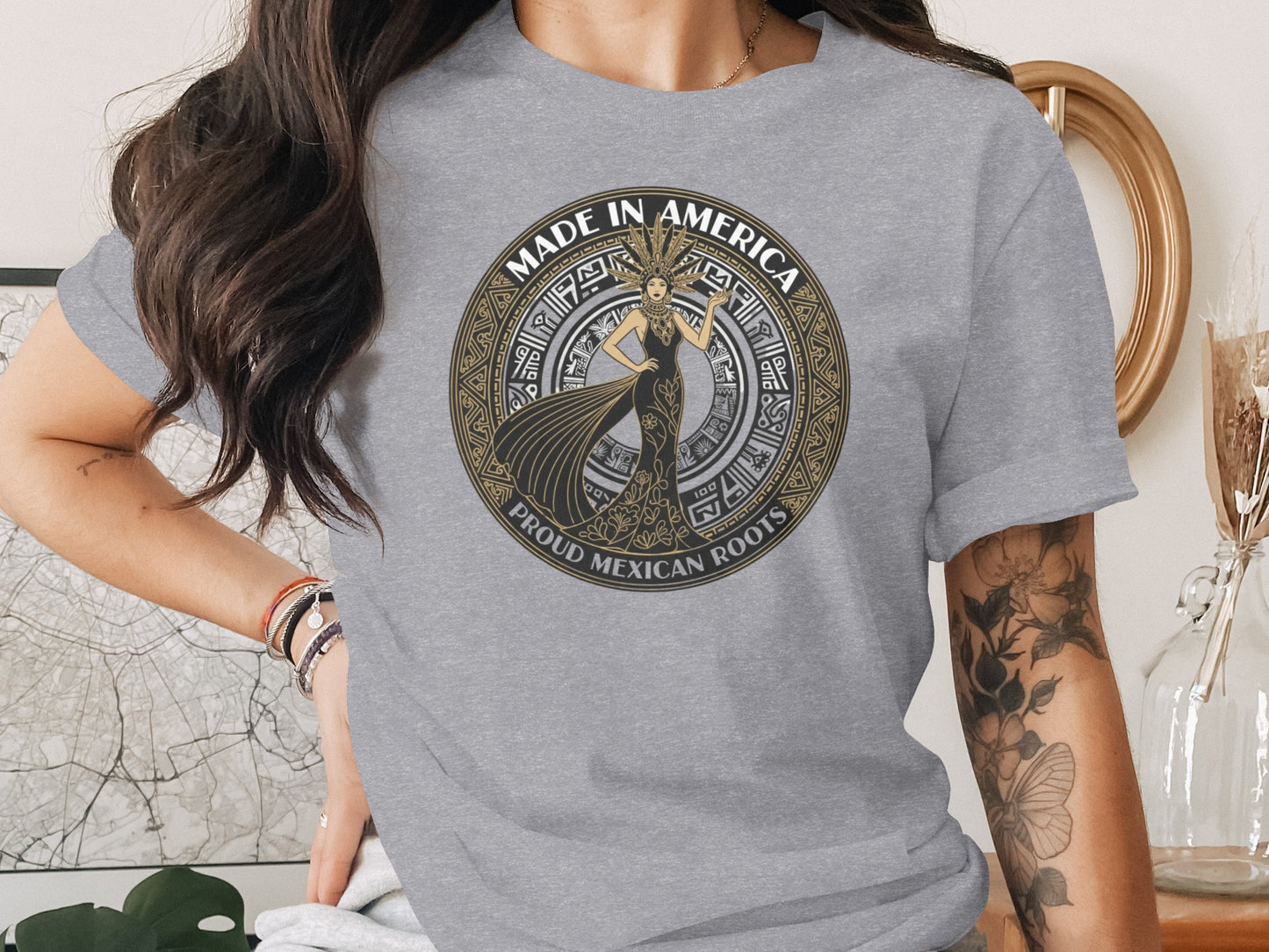 Made in America Proud Mexican Roots T-shirt product