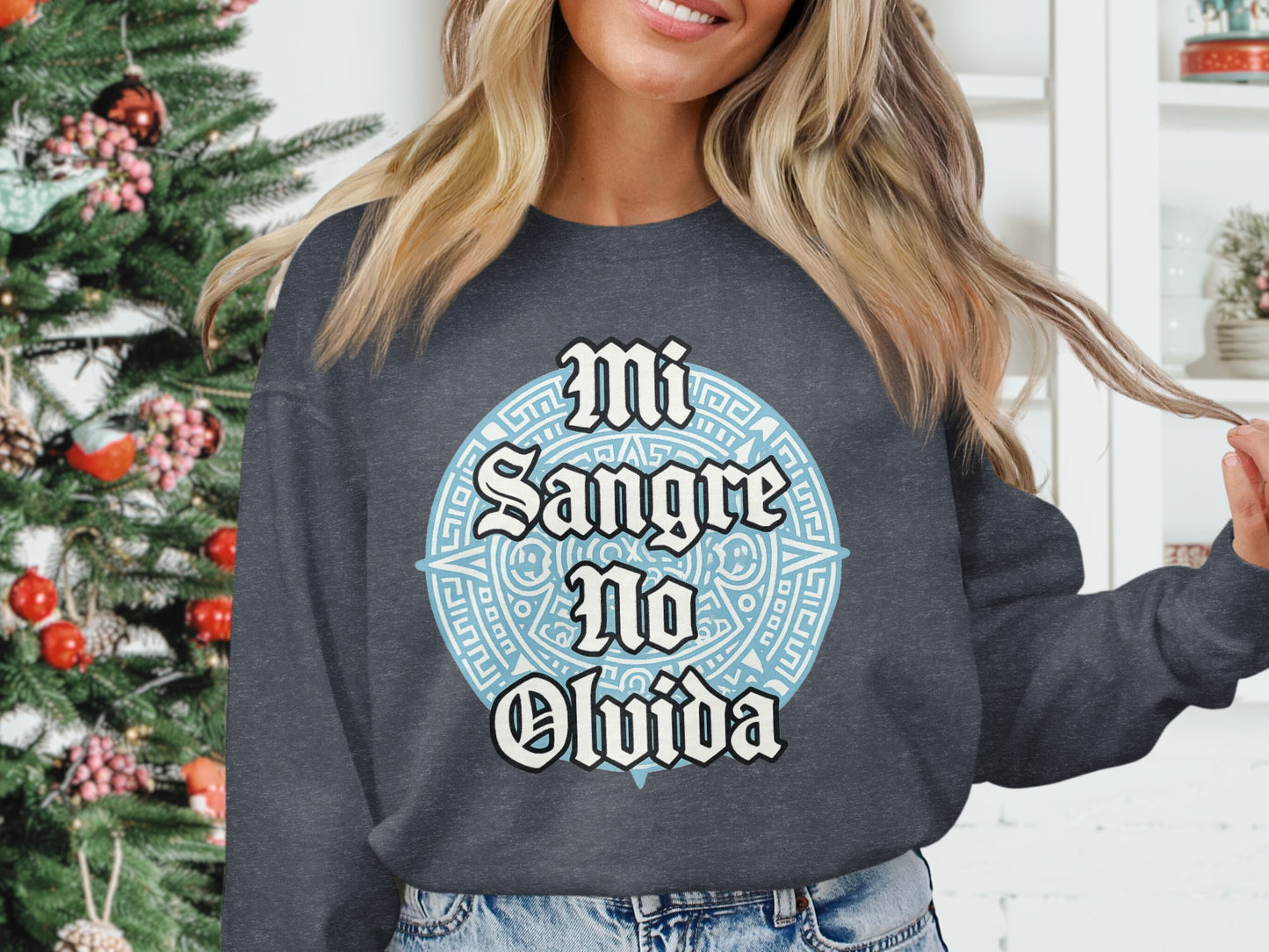 Mi Sangre No Olvida Crewneck Sweatshirt product type