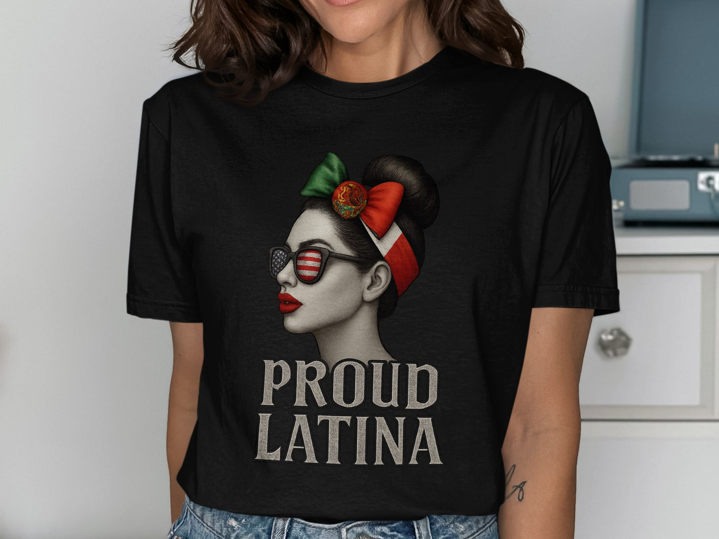 Proud Latina Graphic Women's Fashion T-Shirt product
