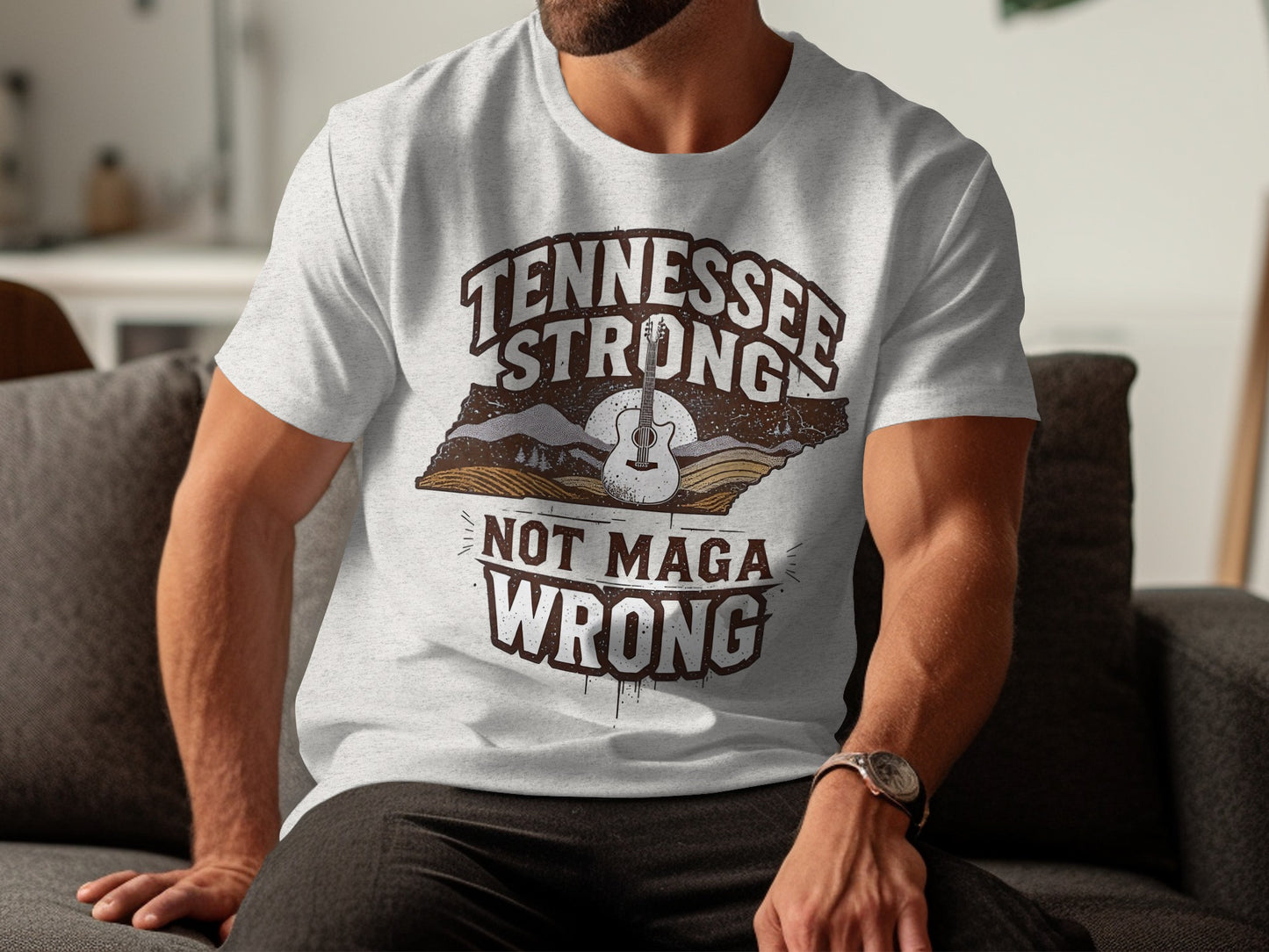 Tennessee Strong Not Maga Wrong T-shirt product