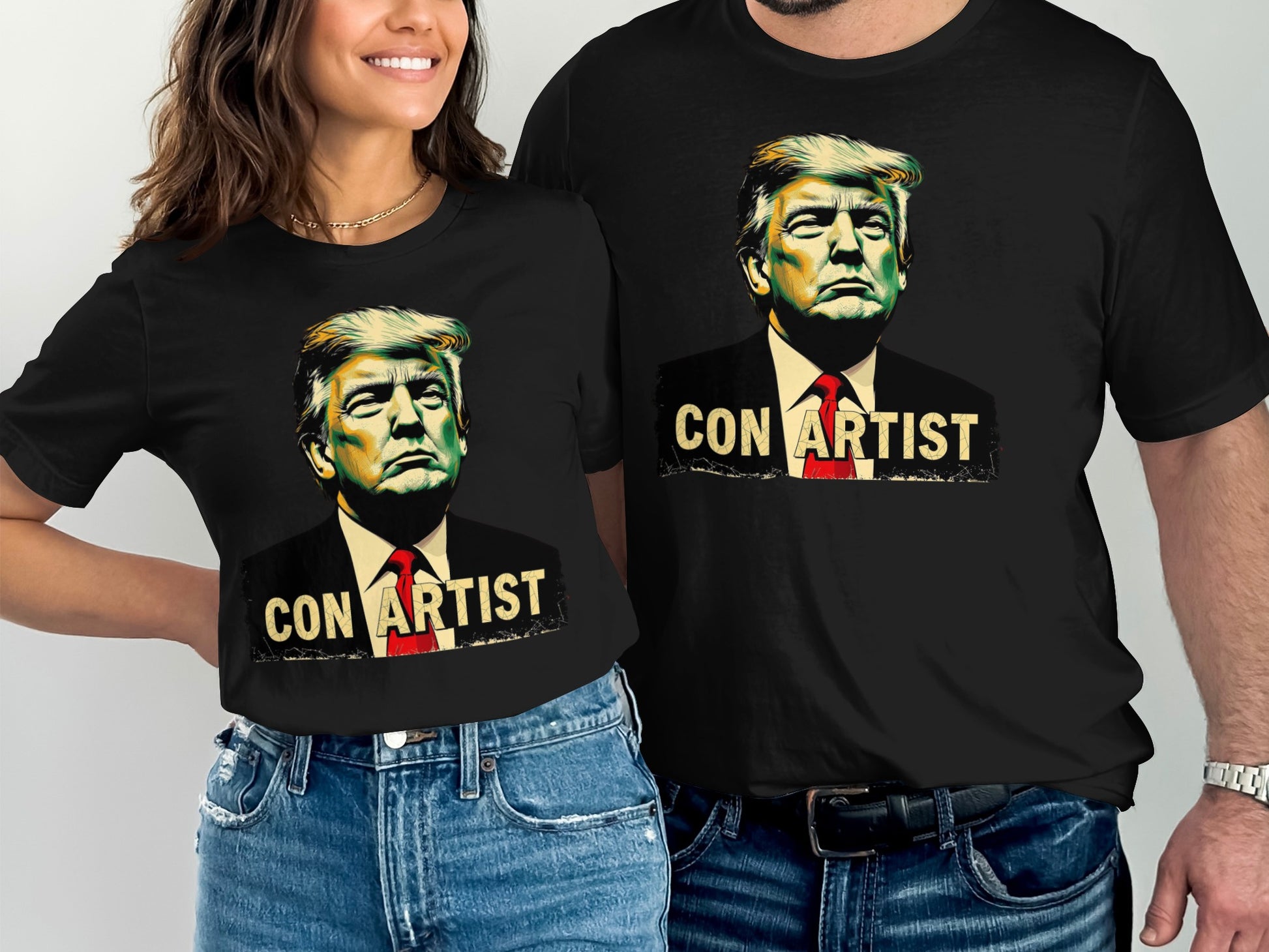 Con Artist Graphic Printed T-shirt product type