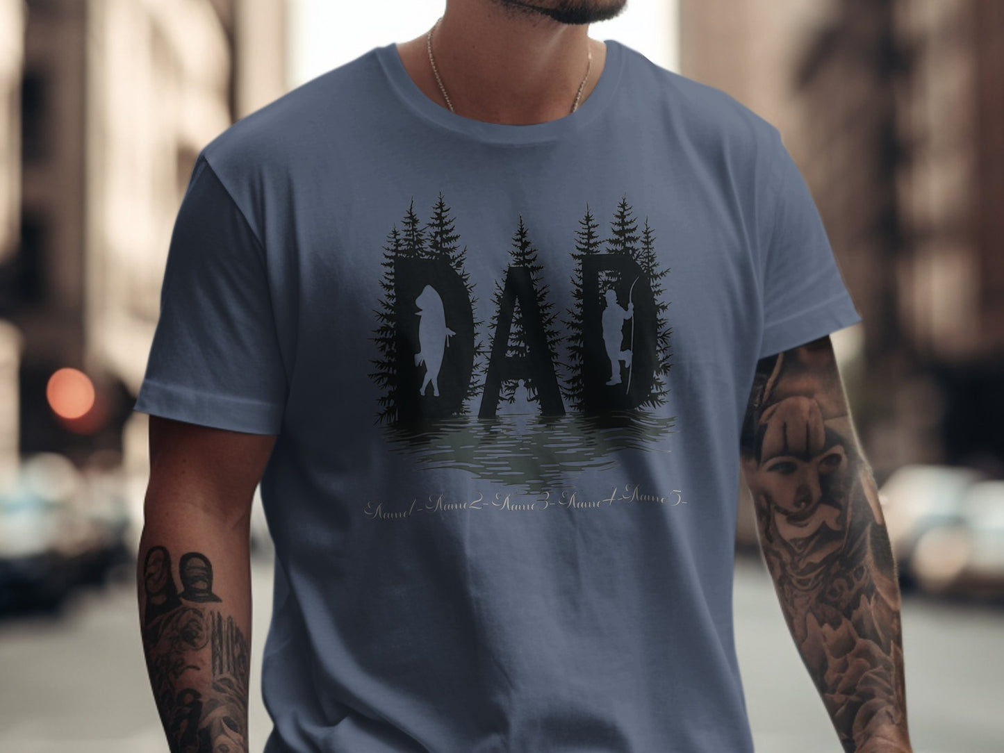 Unique Dad Themed Graphic T-Shirt product type