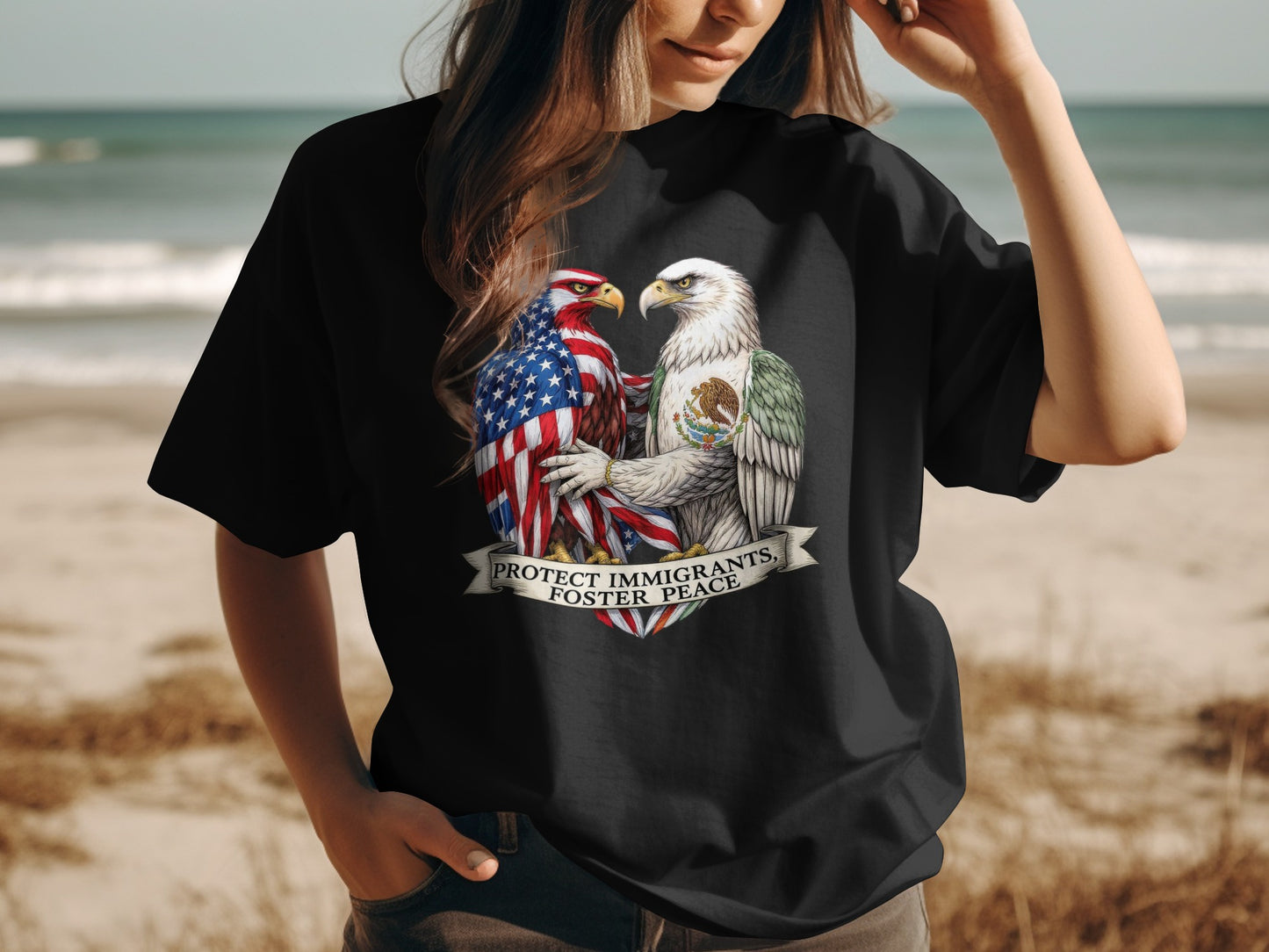 Protect Immigrants Foster Peace T-shirt product type