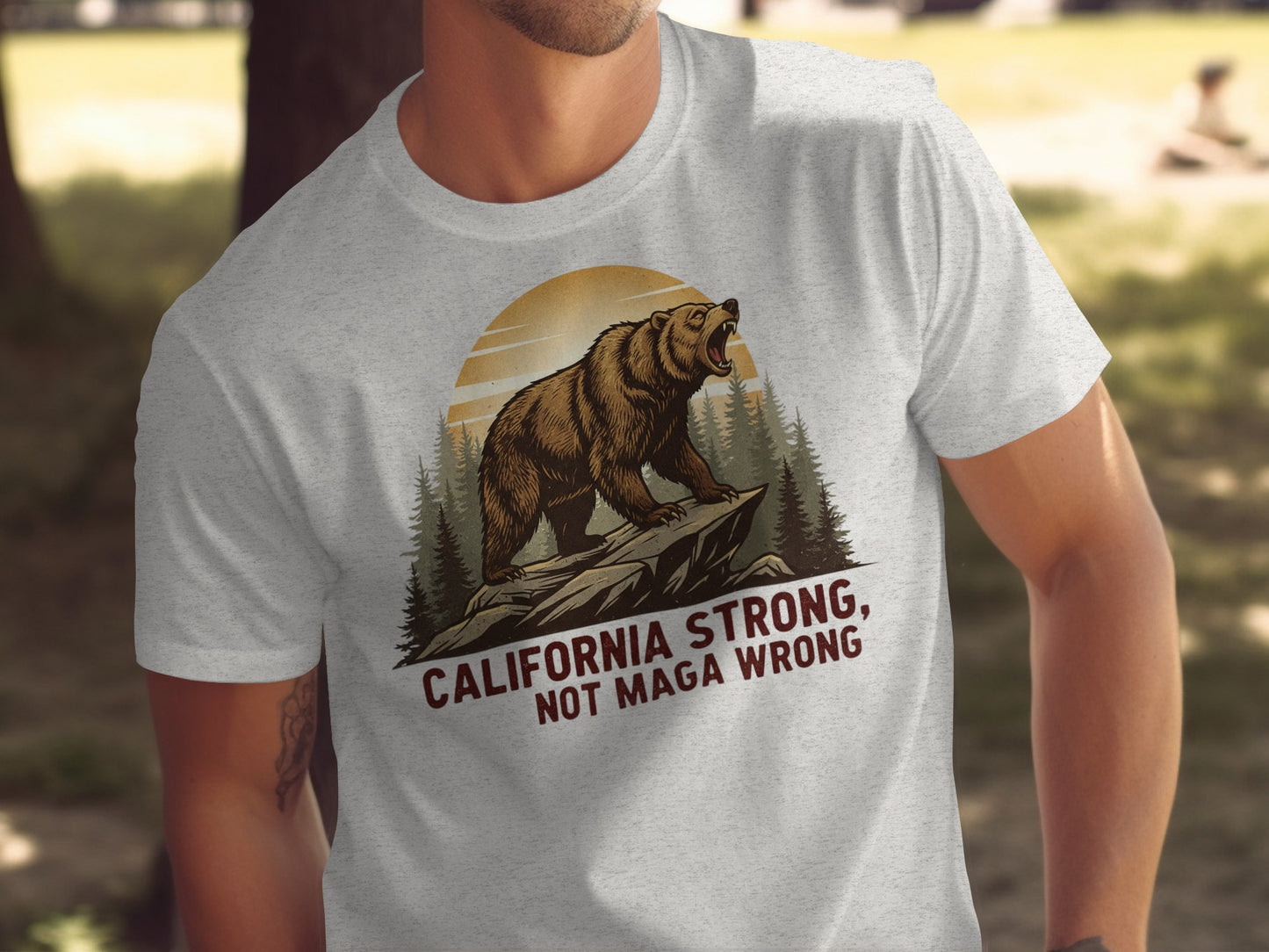 California Strong Not Maga Wrong T-shirt product