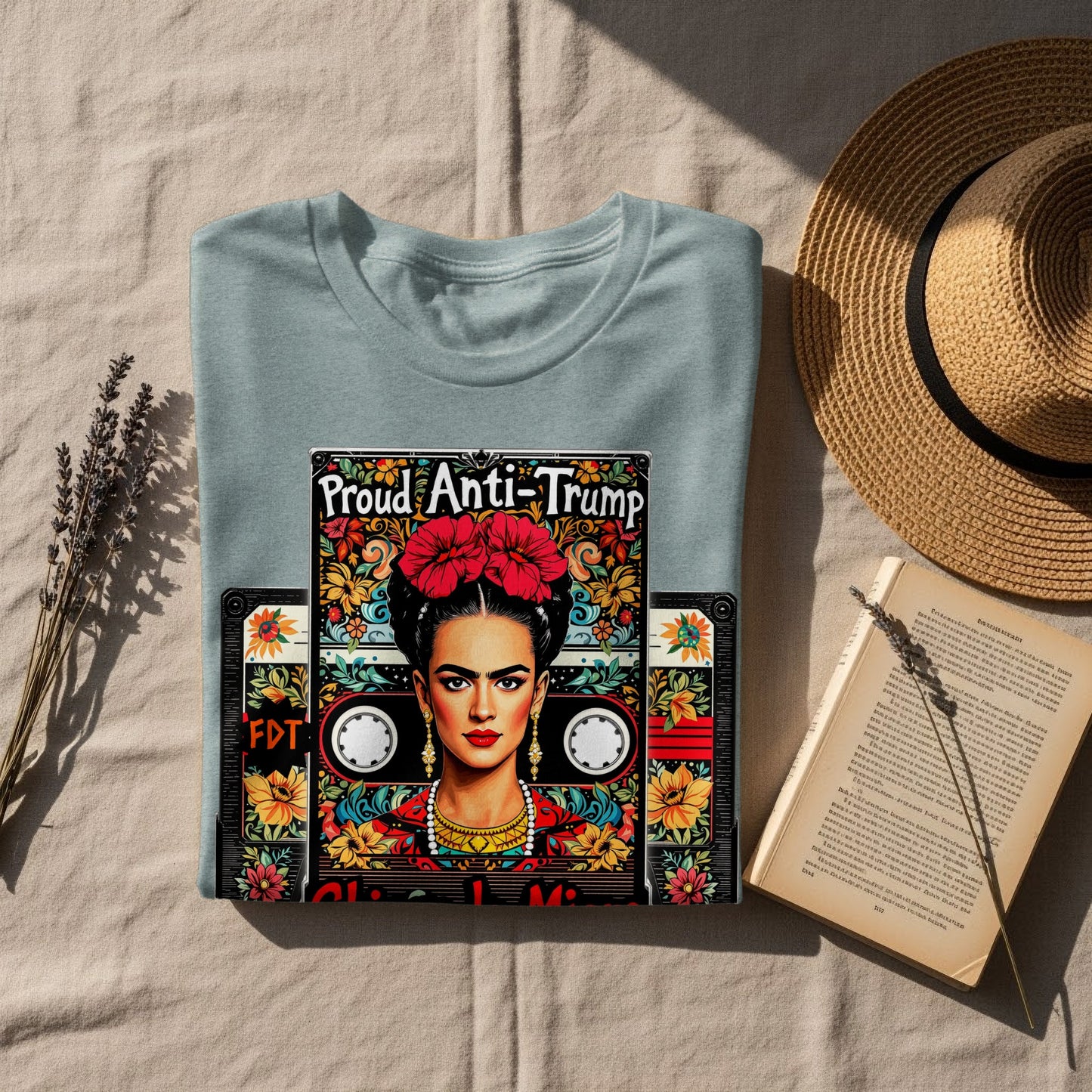 Proud Anti-Trump Frida Kahlo Graphic T-shirt product