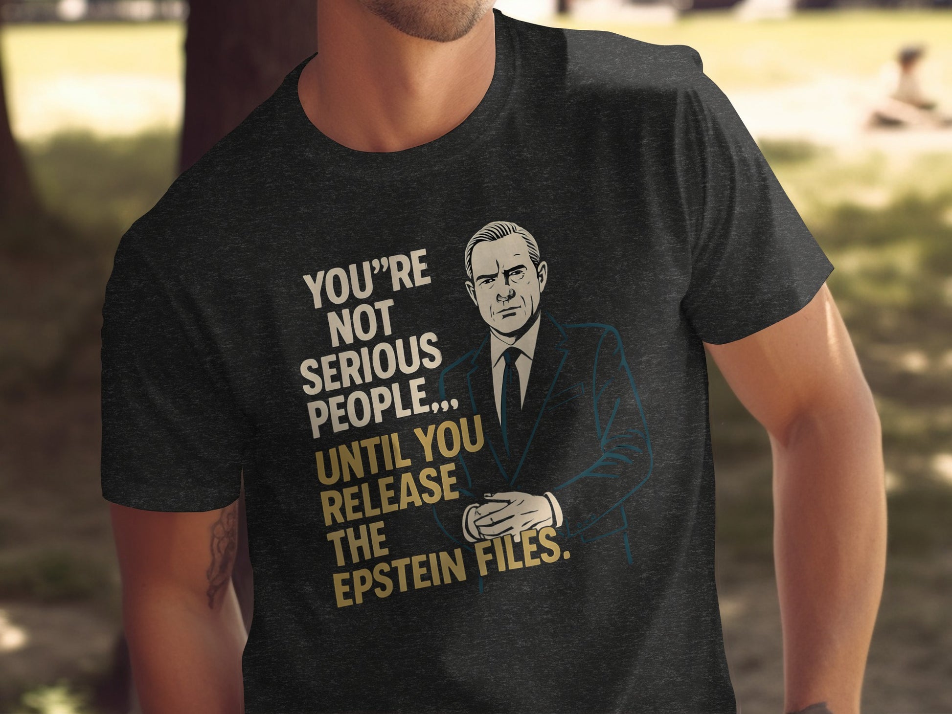 You're Not Serious People Release The Files Shirt product