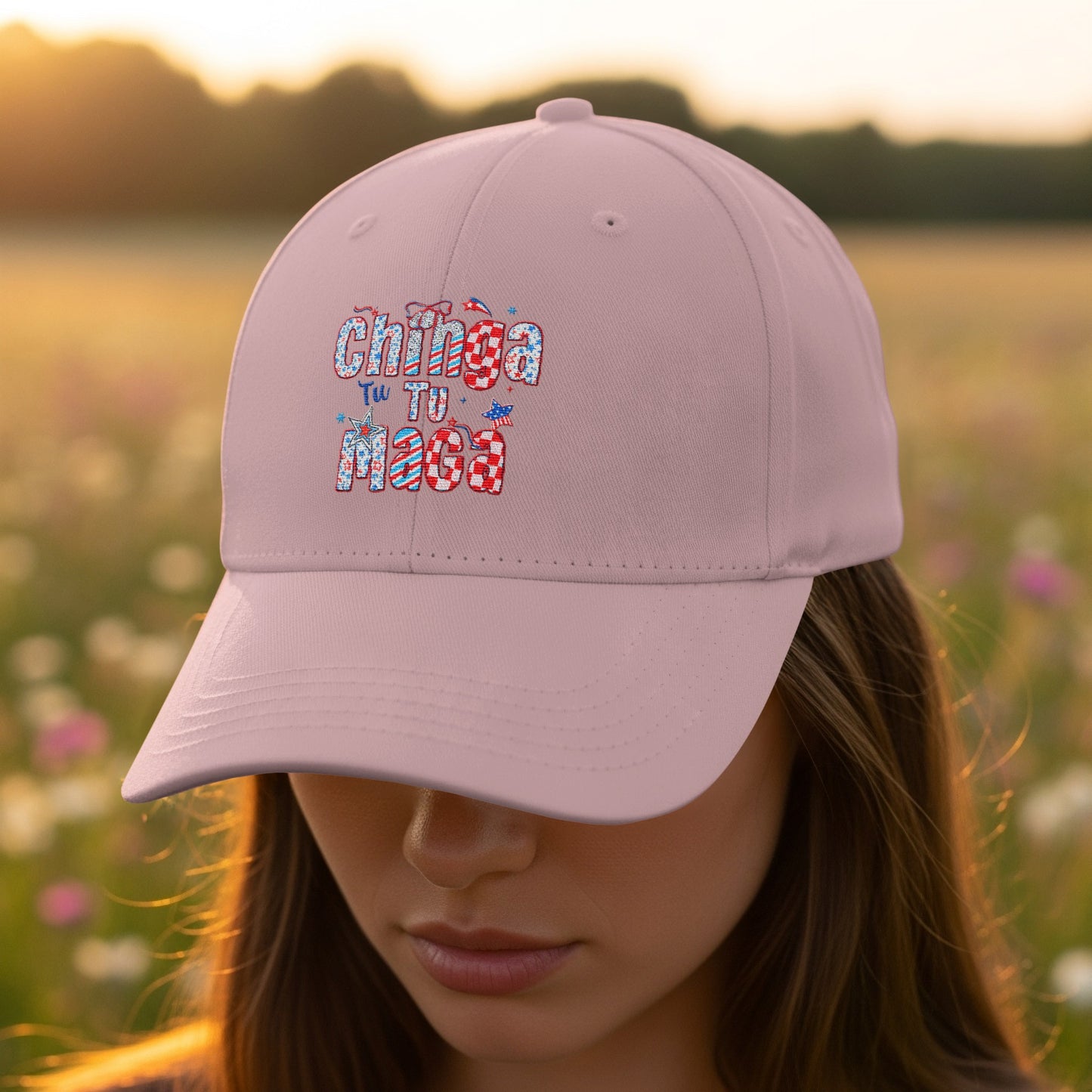 Chinga Tu Ma** Embroidered Baseball Cap product