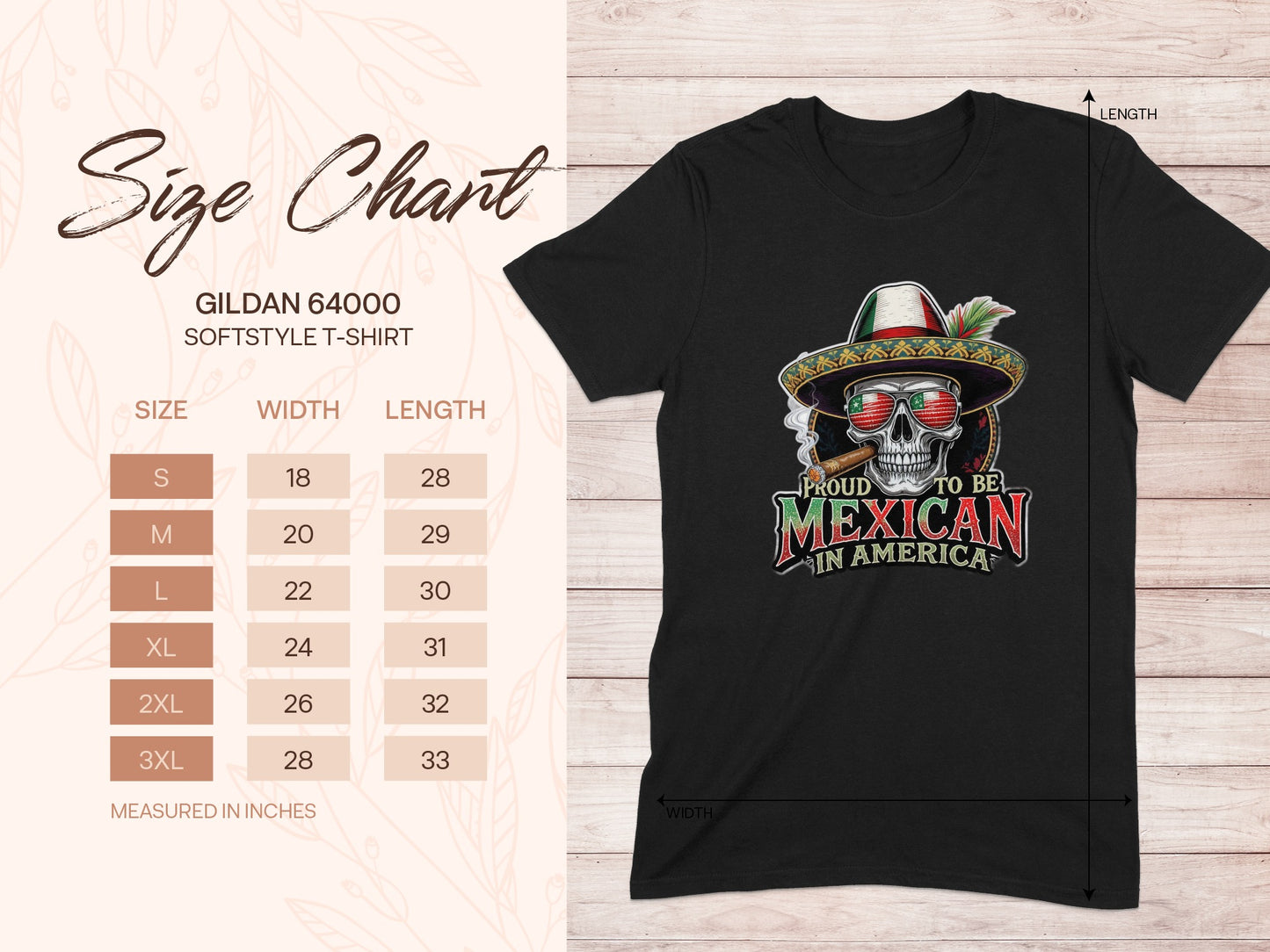 Proud To Be Mexican In America T-shirt product type