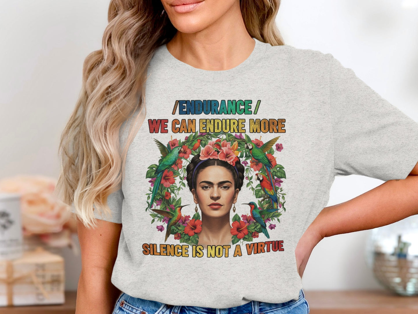 Endurance More Silence Not A Virtue Graphic Tee product