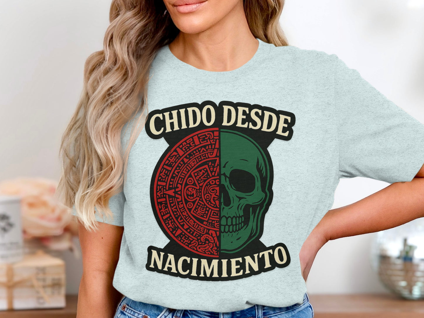 Chido Desde Nacimiento Skull Graphic T-Shirt product type
