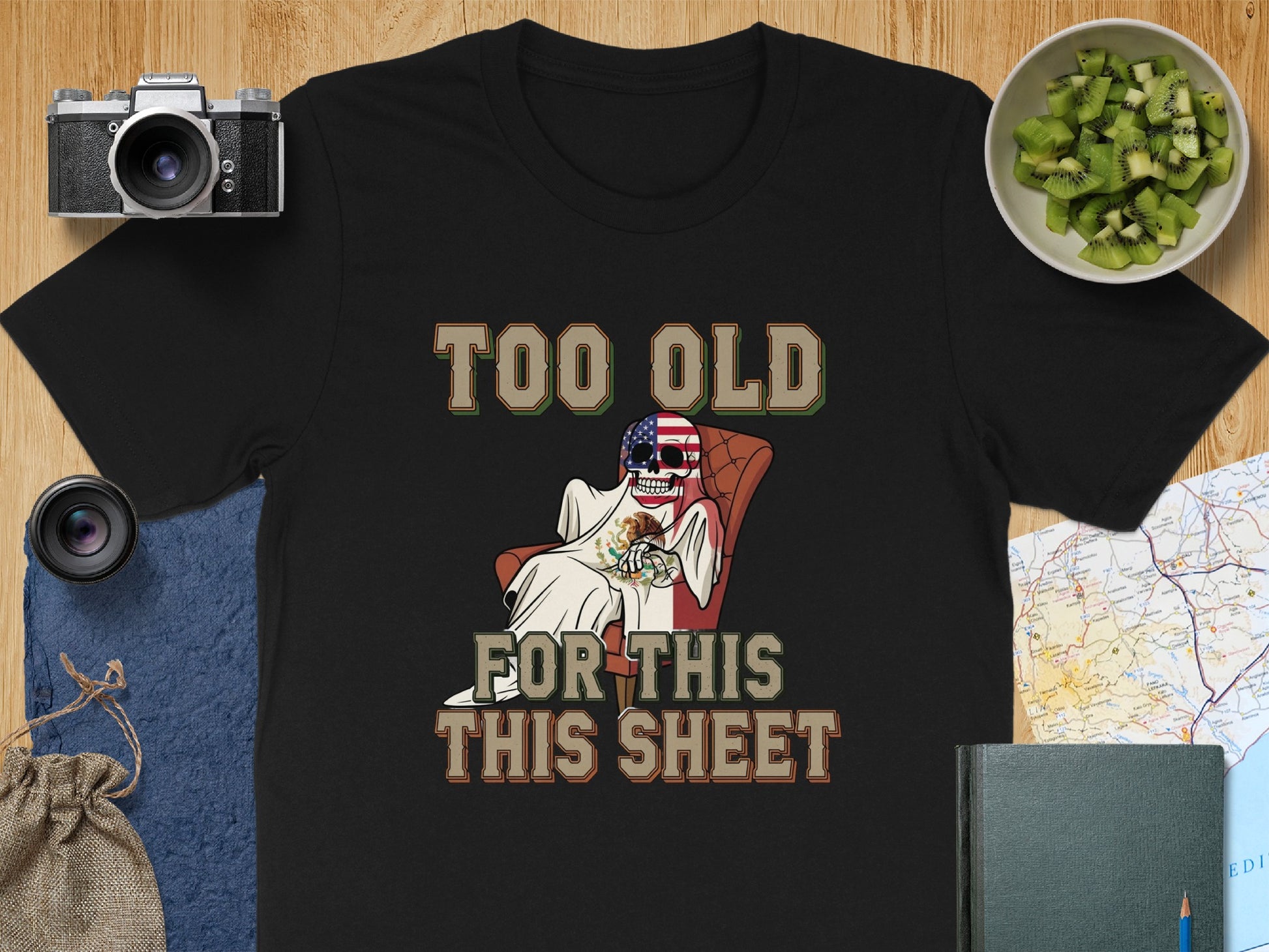 Too Old For This This Sheet Graphic T-shirt product