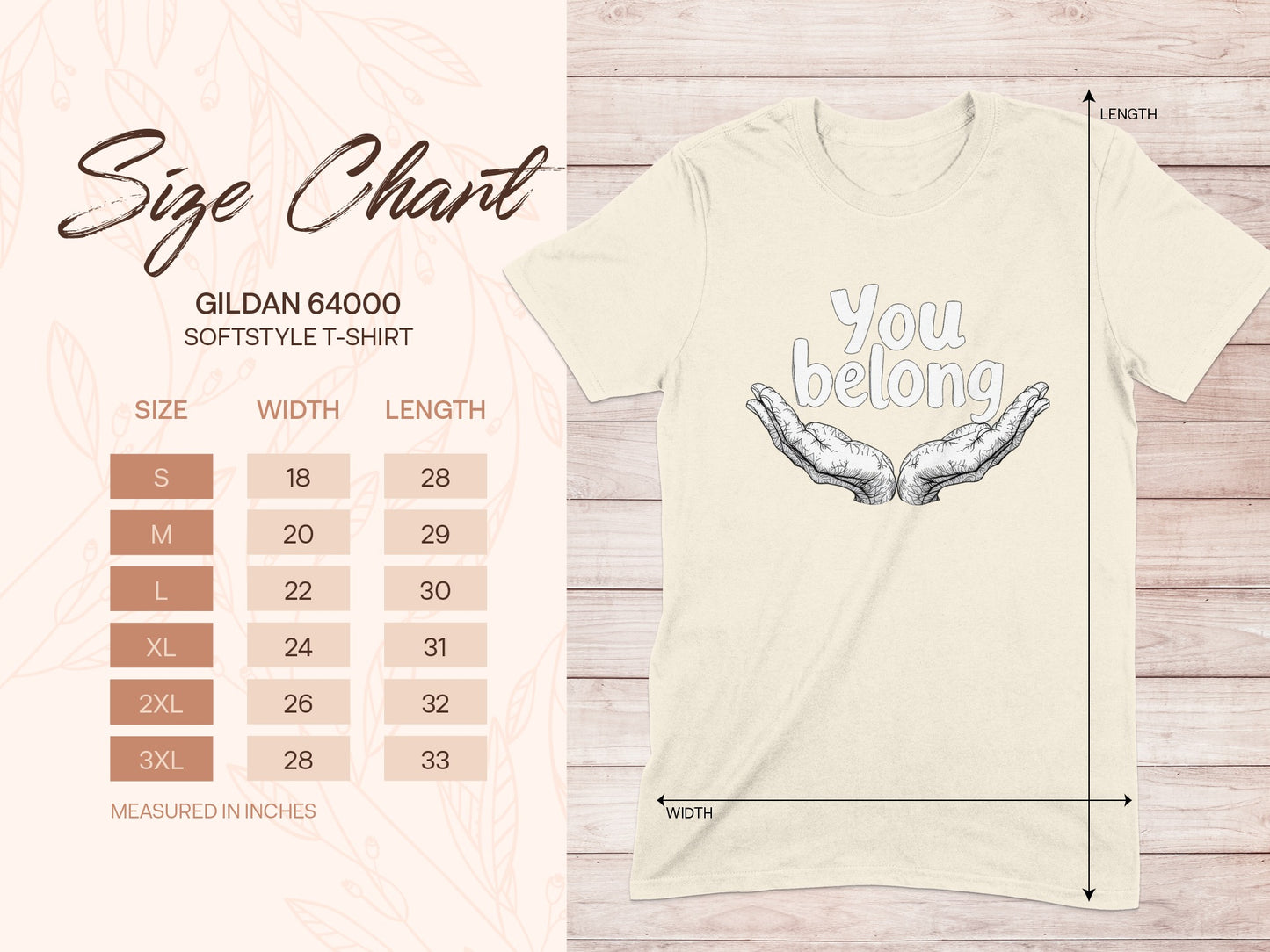 You Belong Graphic T-Shirt Casual Clothing product type