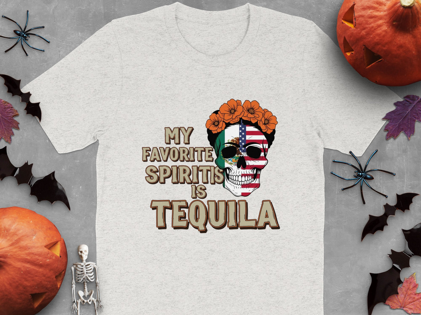 My Favorite Spirits Is Tequila Skull T-Shirt product