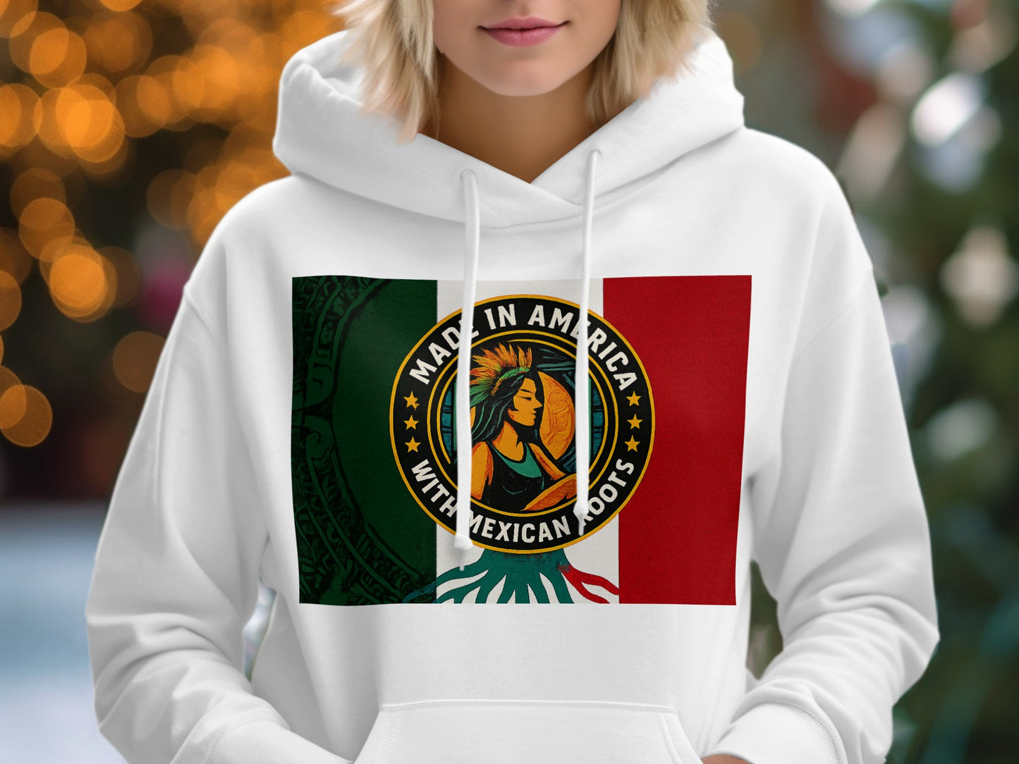 Made in America With Mexican Roots Hoodie product type