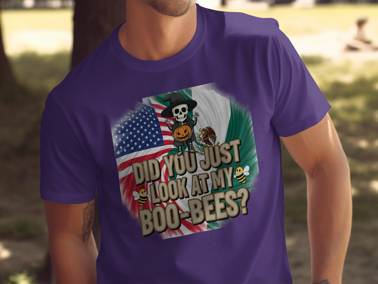 Did You Just Look At My Boo Bees Graphic Tshirt product