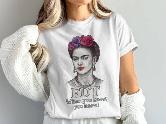 FDT When You Know You Know Graphic Tee Shirt product